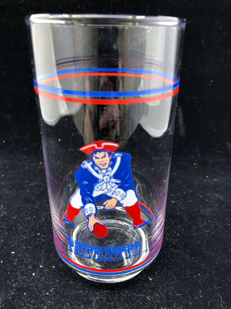 VTG PAT THE PATRIOT DRINKING GLASS.