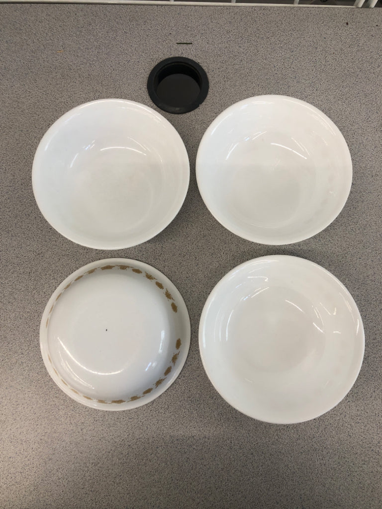 24PC CORELLE BUTTERFLY DISH SET - SRV FOR 4.