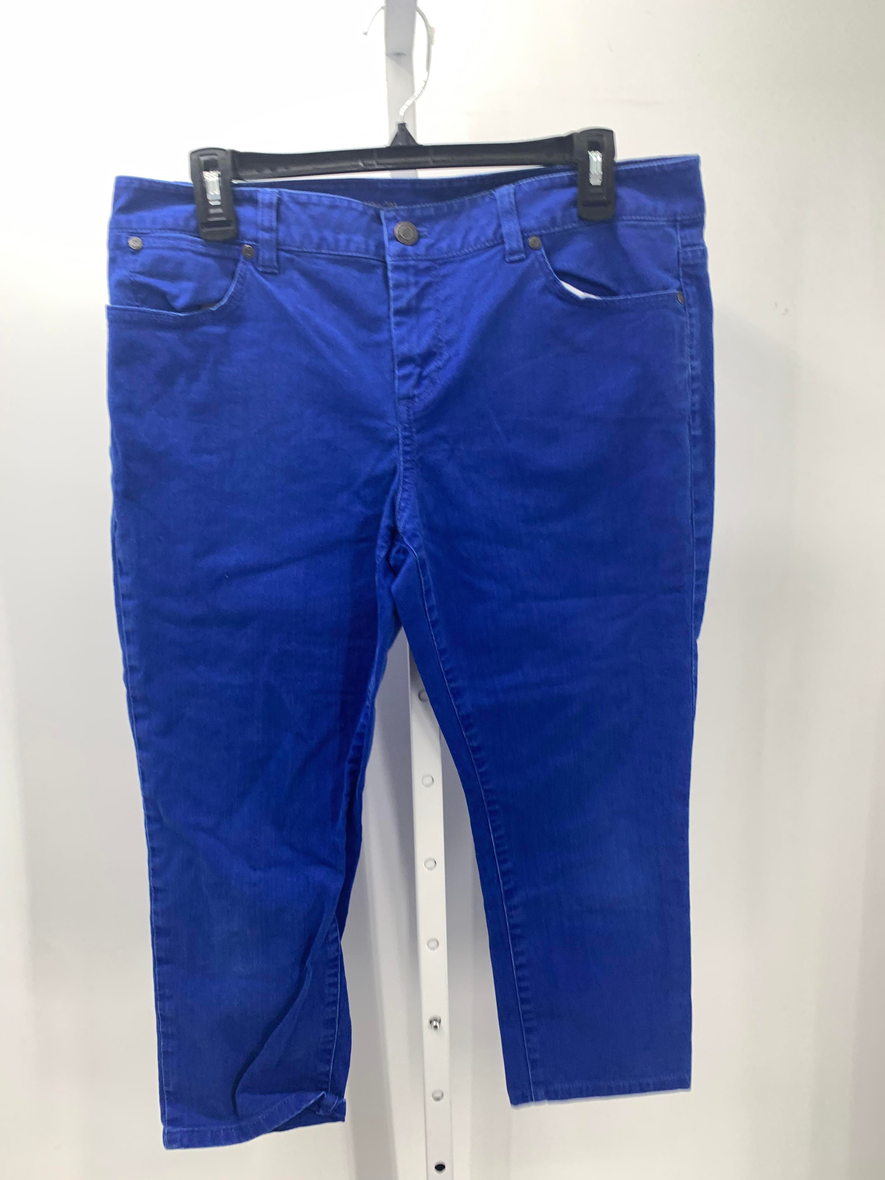 Talbots Size 12 Petite Petite Cropped Pants