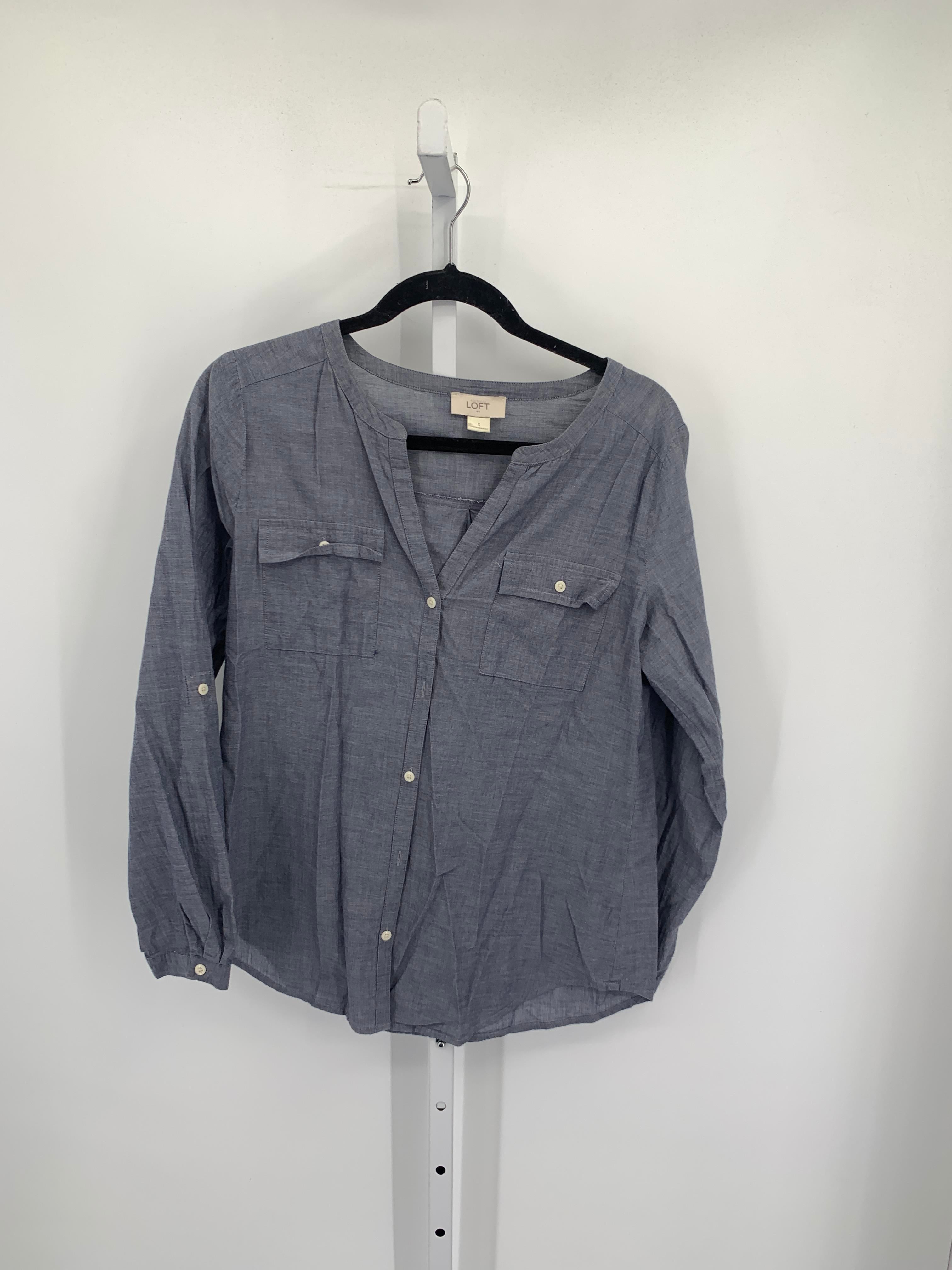 Loft Size Small Misses Long Sleeve Shirt