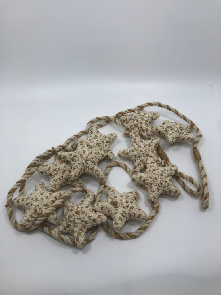 ROPE STARFISH GARLAND.