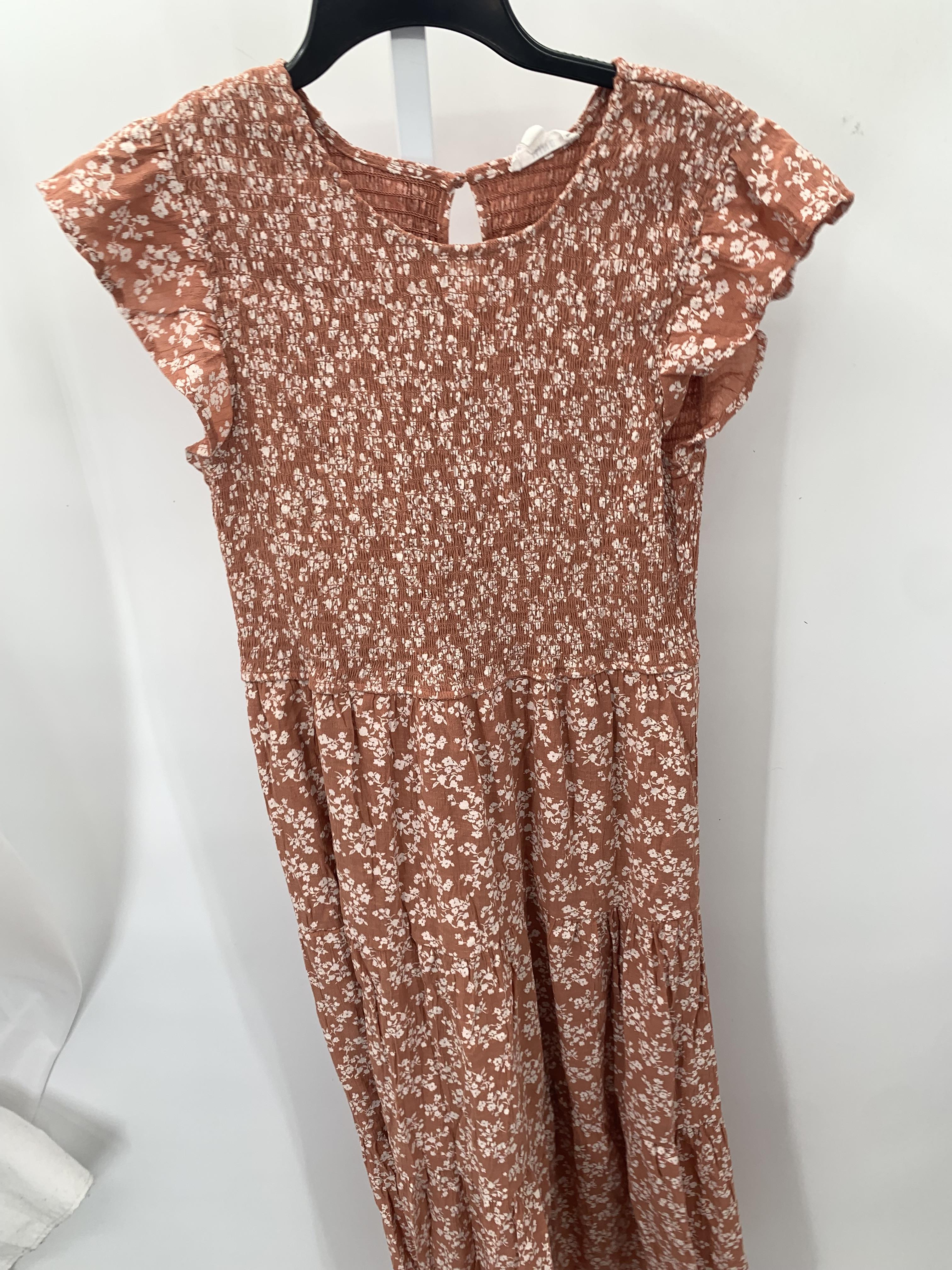 Mine Size Large Juniors Short Sleeve Dress