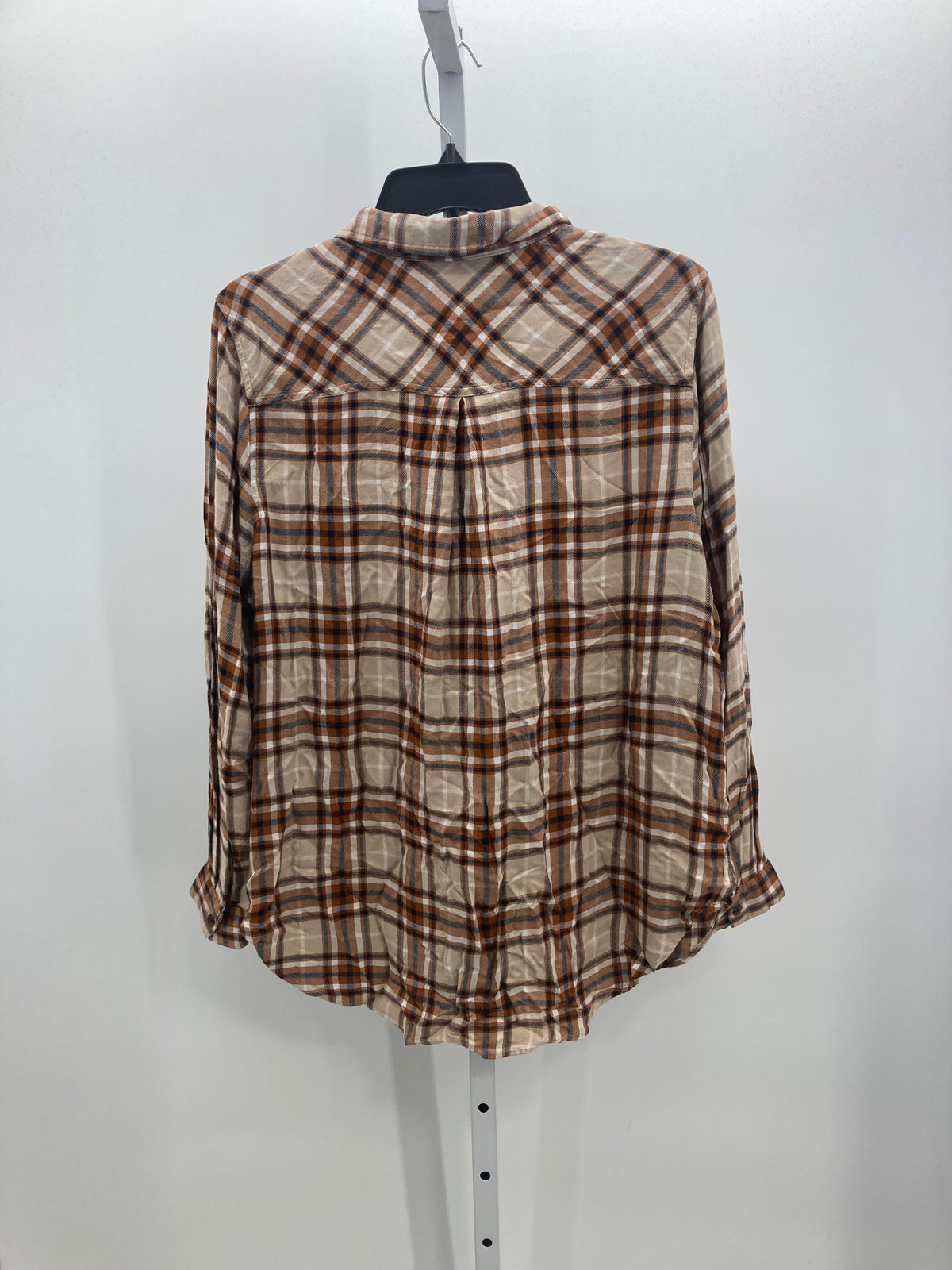 Terra & Sky Size 0X Womens Long Sleeve Shirt