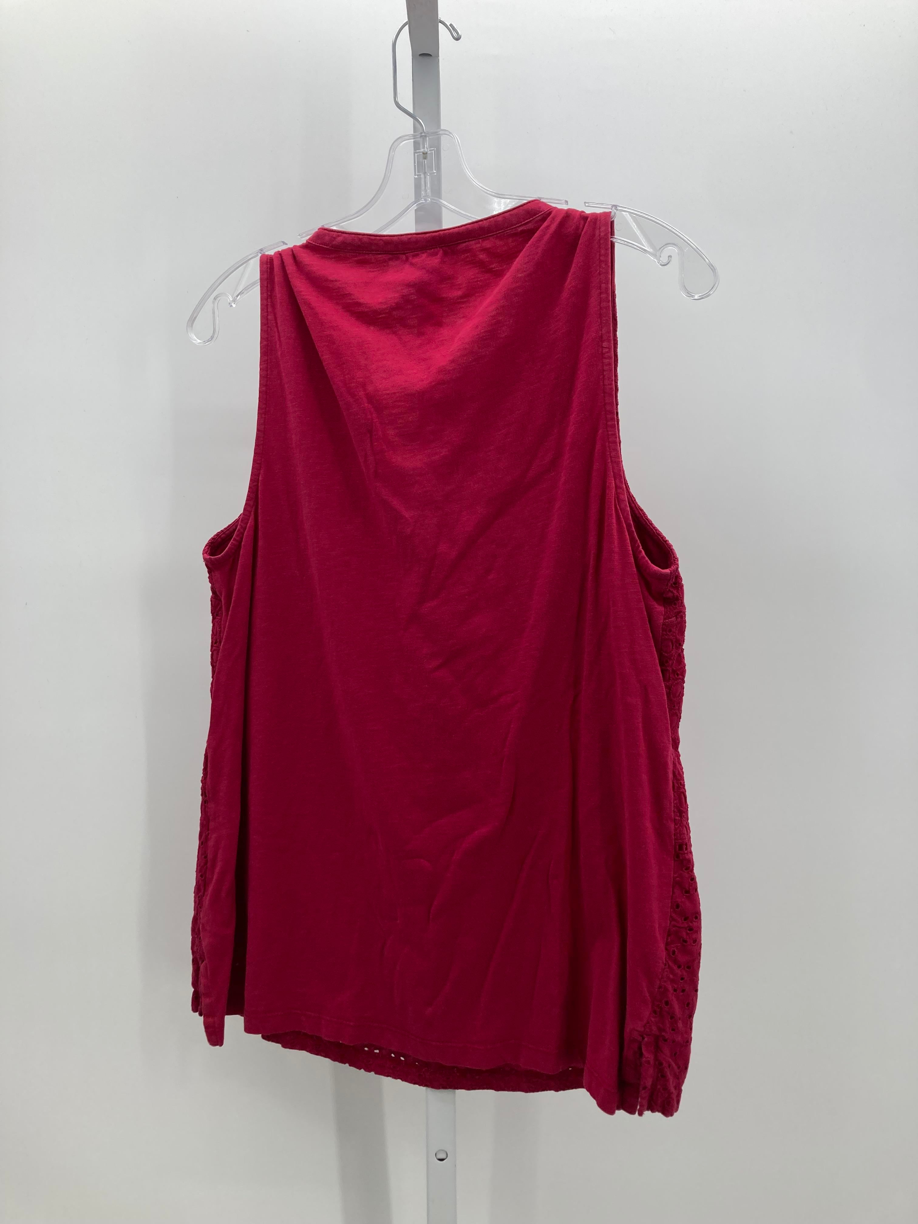 Tommy Hilfiger Size Large Misses Sleeveless Shirt