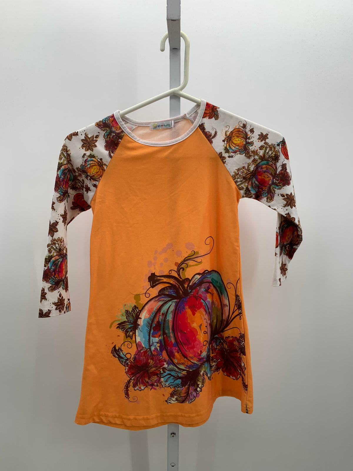 Size 8 Girls Long Sleeve Dress