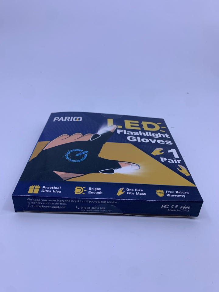 NIB FLASHLIGHT GLOVES.