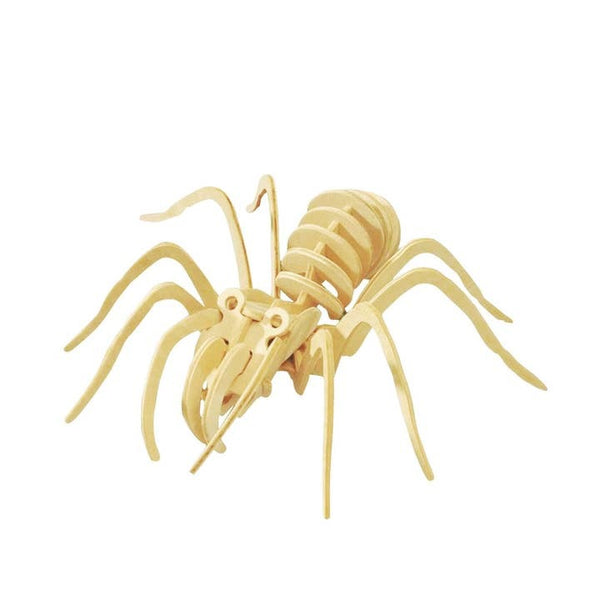 3D Wooden Puzzle - Spider