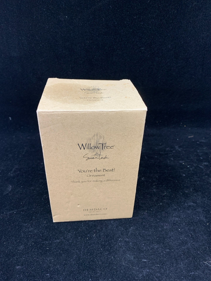 NIB ANGEL ORNAMENT WILLOW TREE "YOU'RE THE BEST".