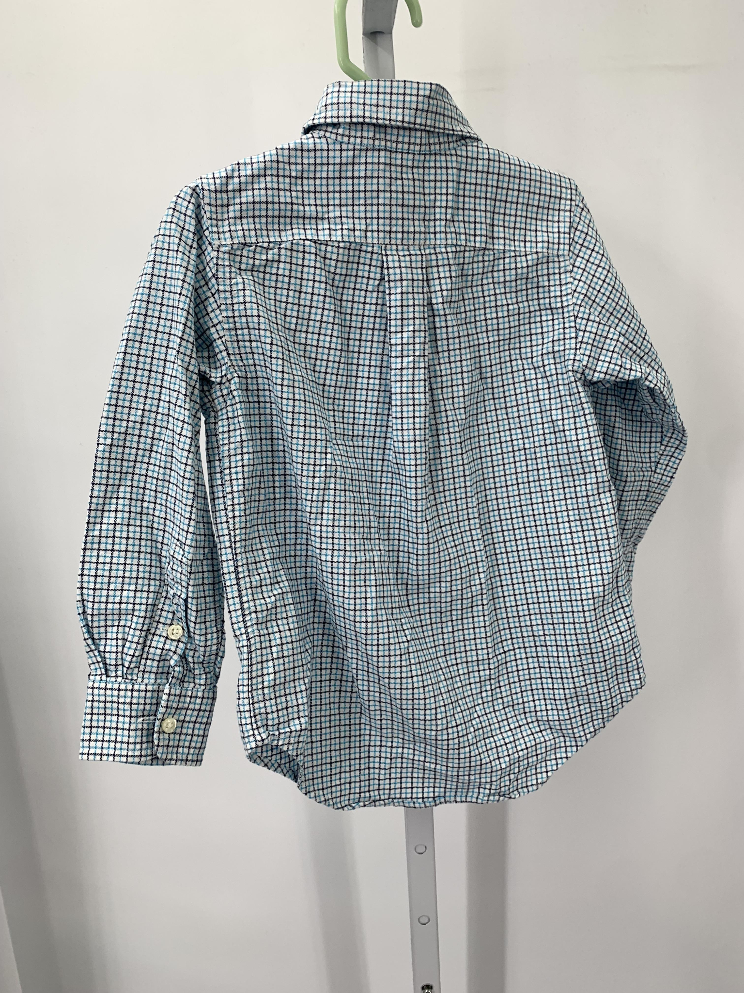 WHITE PLAID BTN DOWN