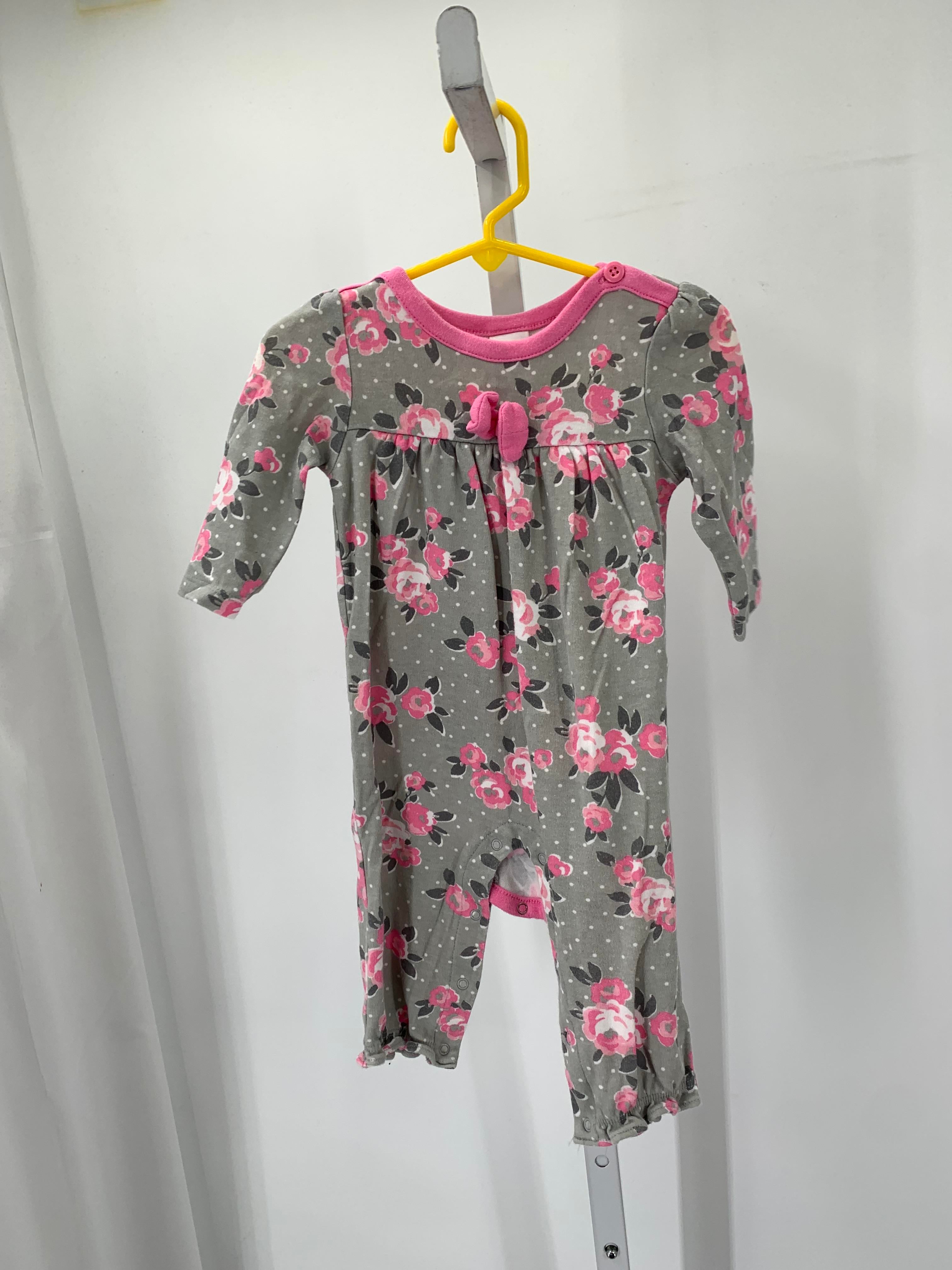 Gymboree Size 6-12 mon Girls Long Slv. Romper