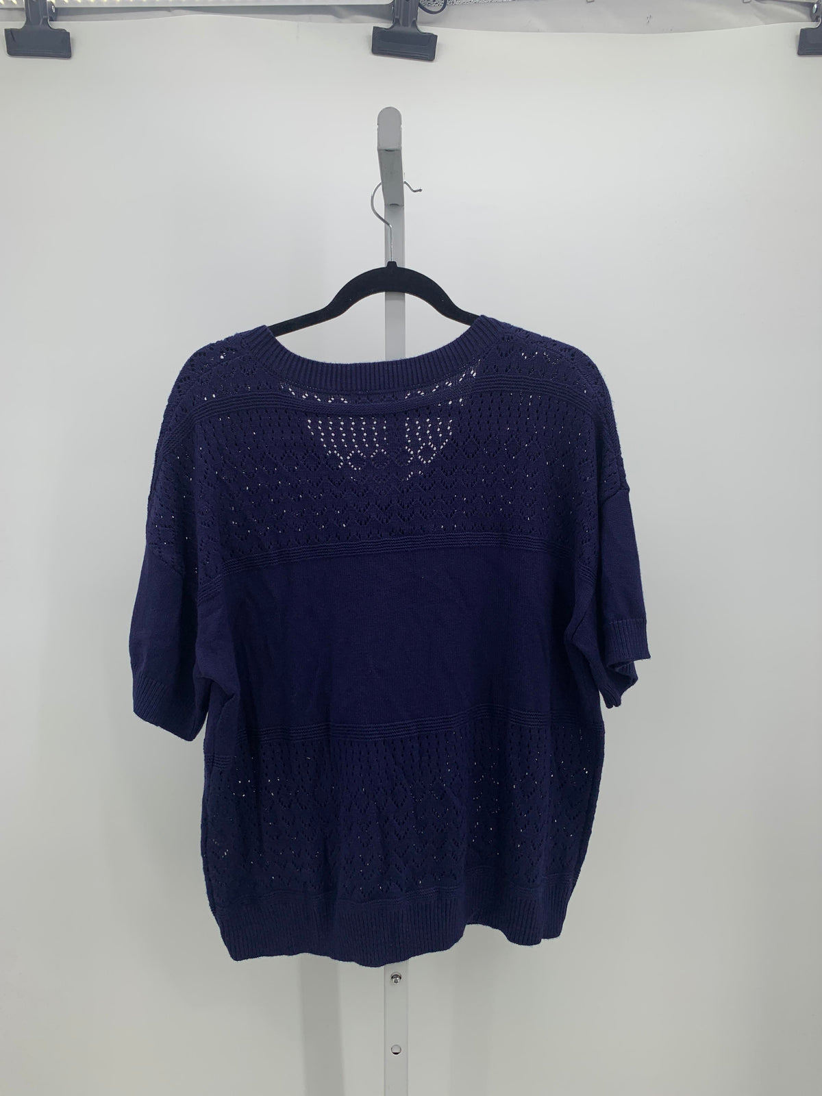 Size Extra Large Misses Short Slv Sweater