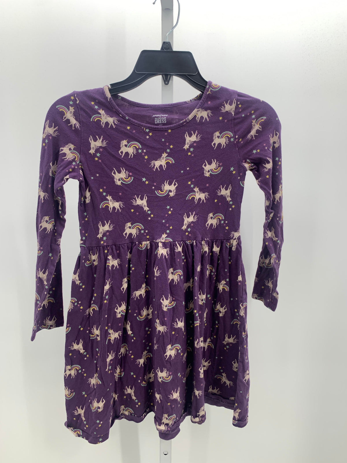 Jumping Beans Size 8 Girls Long Sleeve Dress