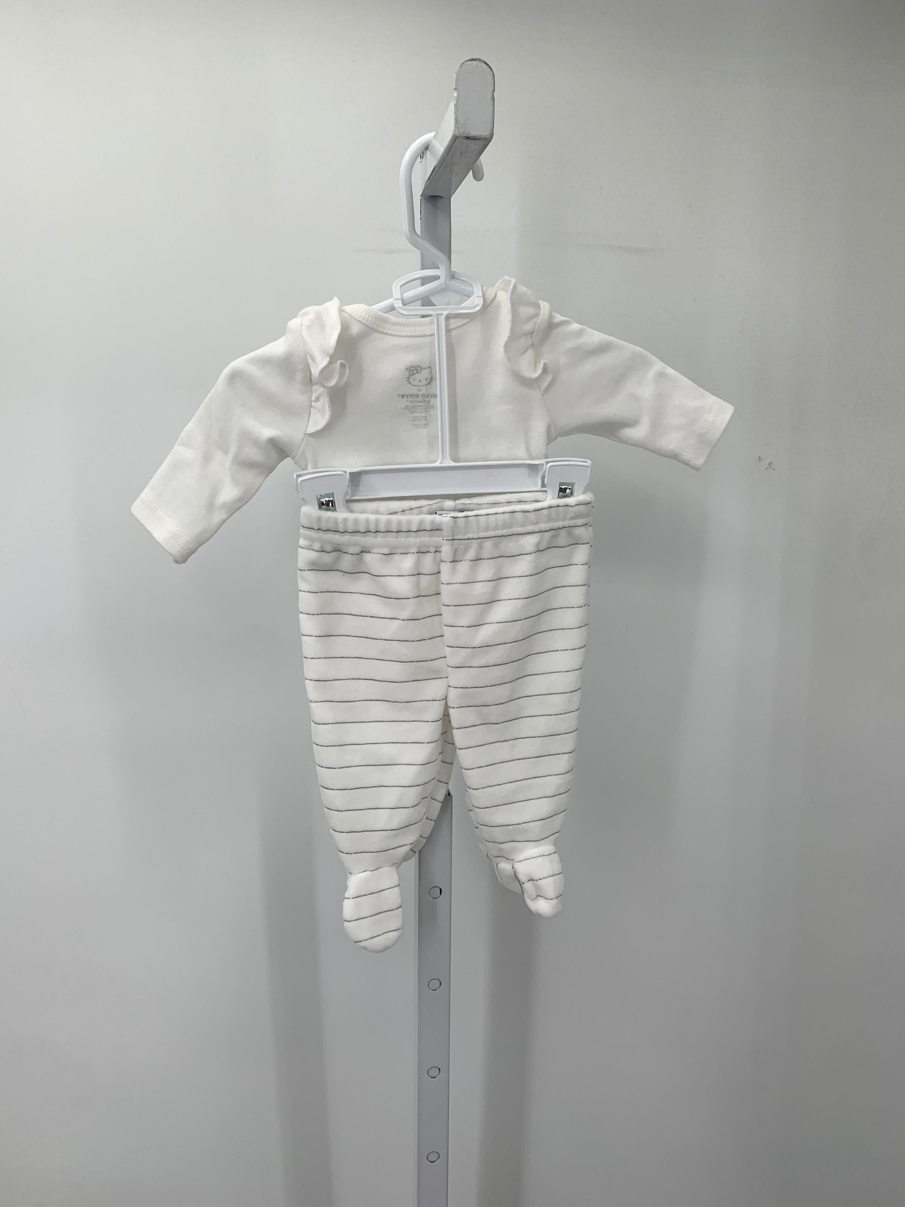 Hello Kitty Size Newborn Girls 2 Pieces
