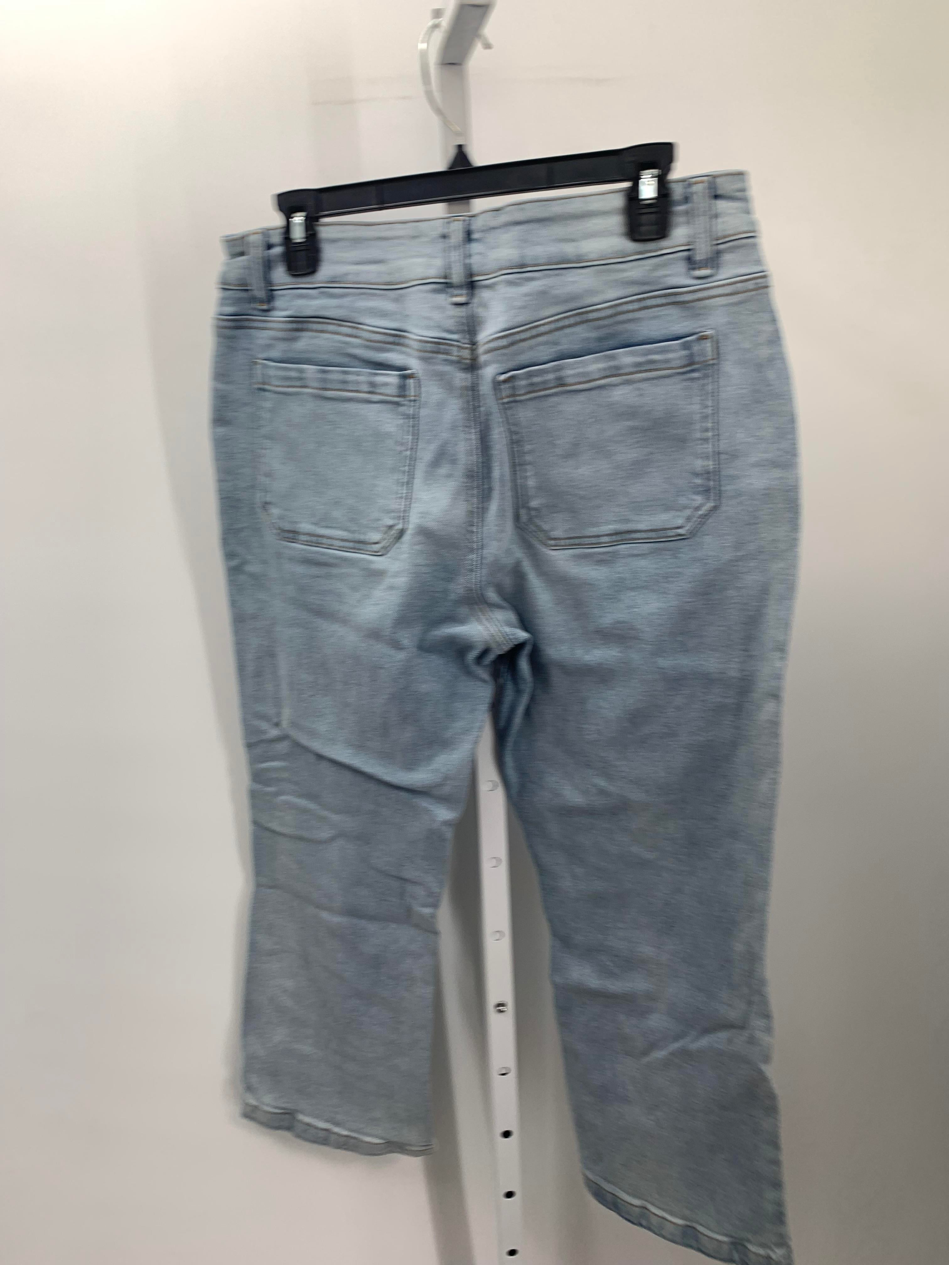 Kensie Size 10 Misses Cropped Jeans