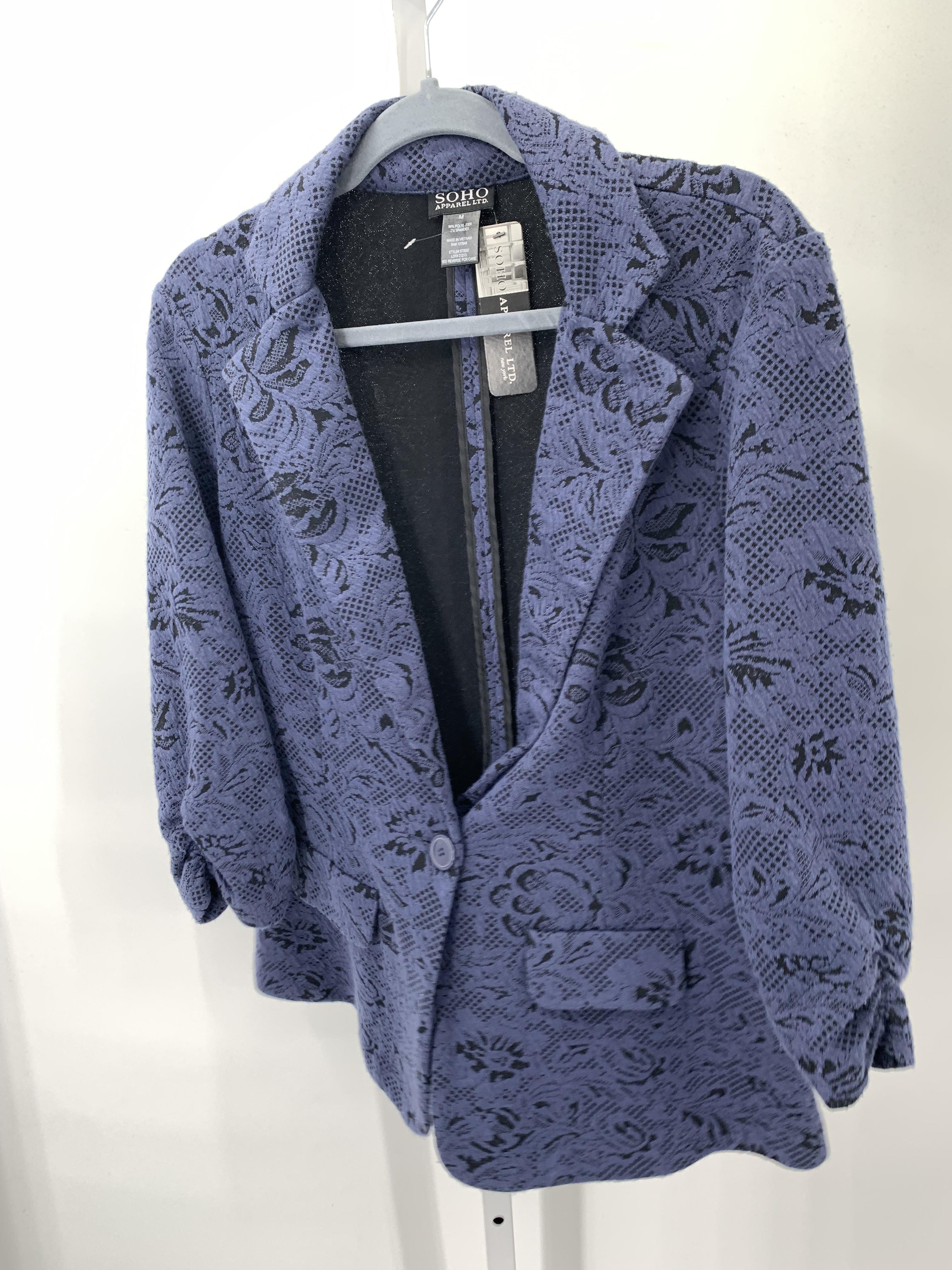 Soho Size Medium Misses Blazer