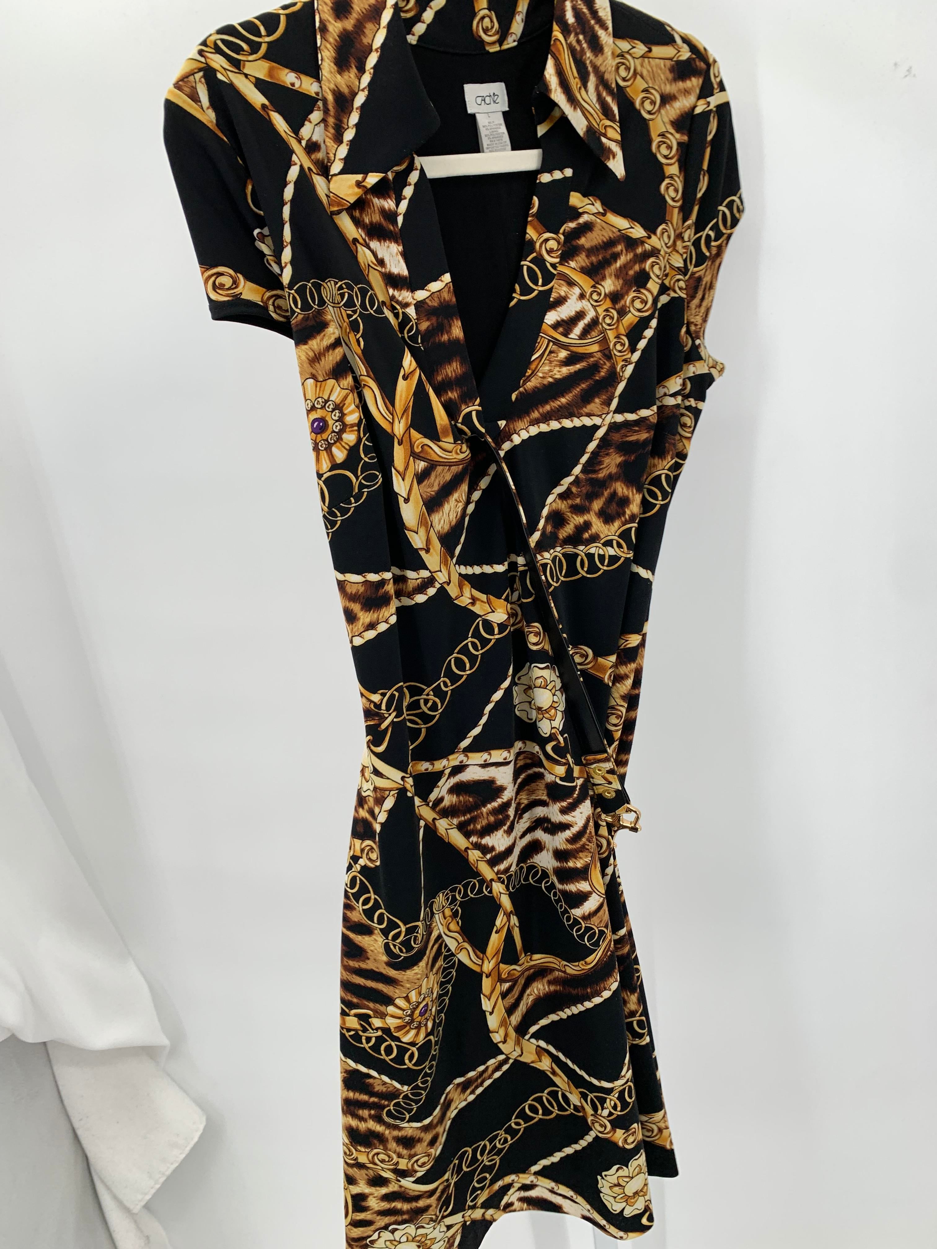 Cache Size Large Misses Short Sleeve Dress