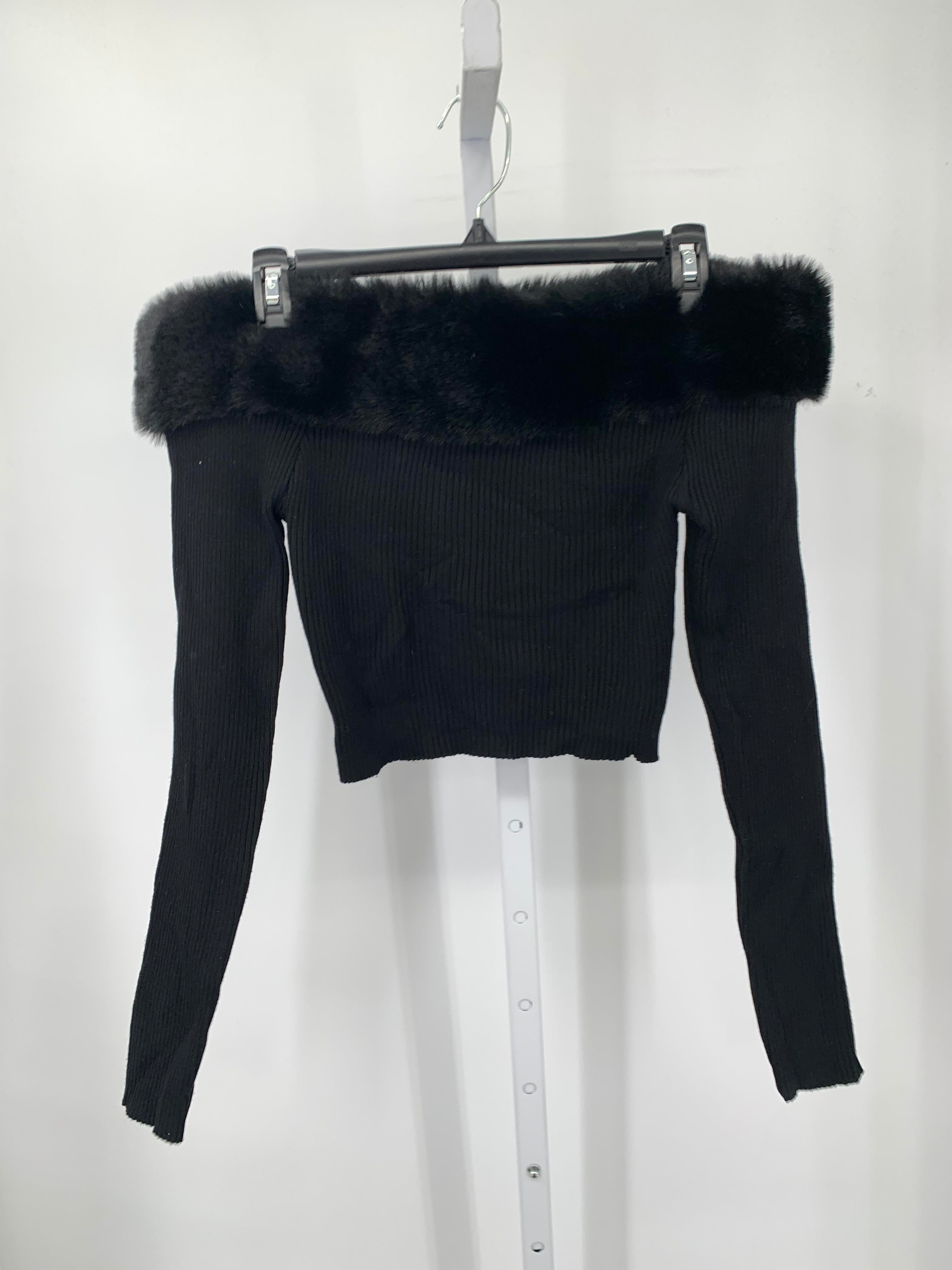 Say What? Size Small Juniors Long Sleeve Sweater
