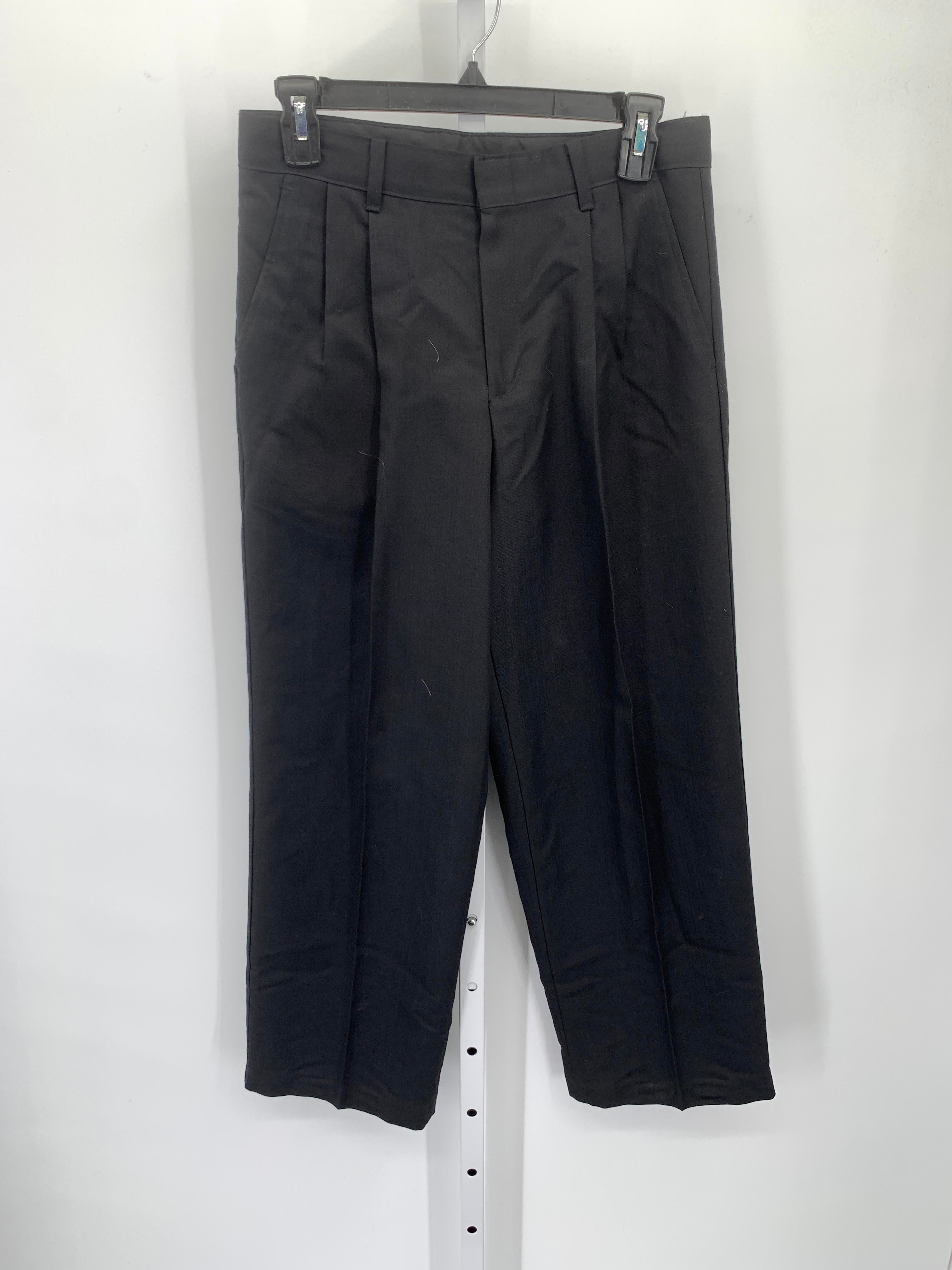 PLEATED FRONT TROUSERS.