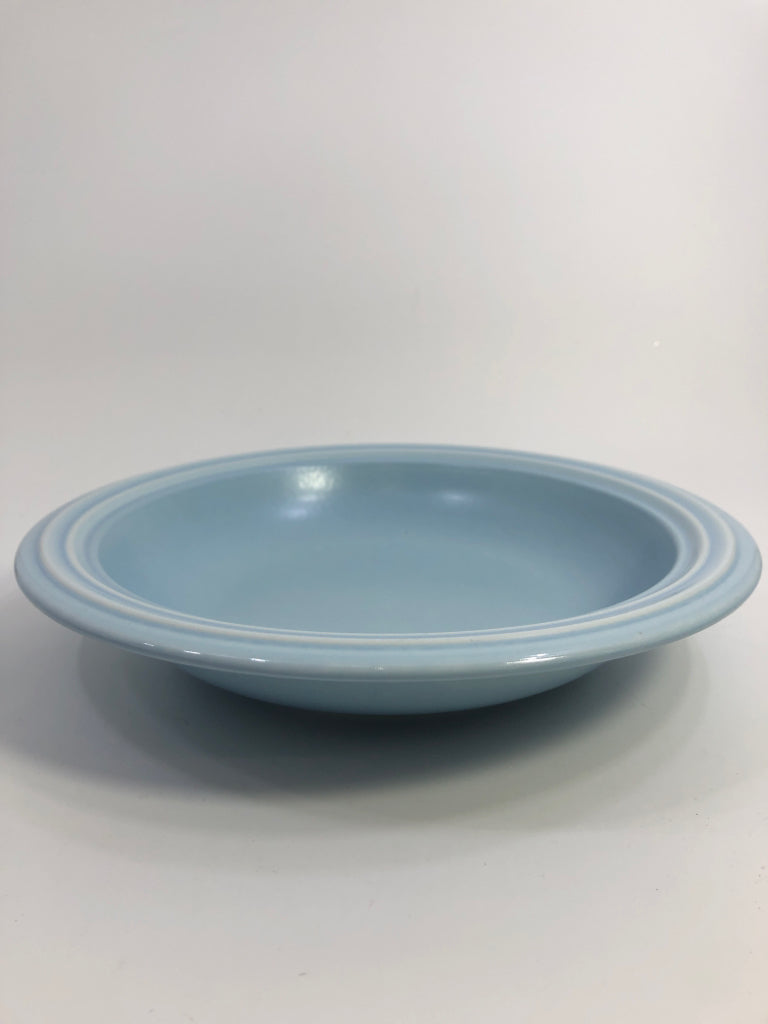 LT BLUE PFALTZGRAFF SERVING BOWL.