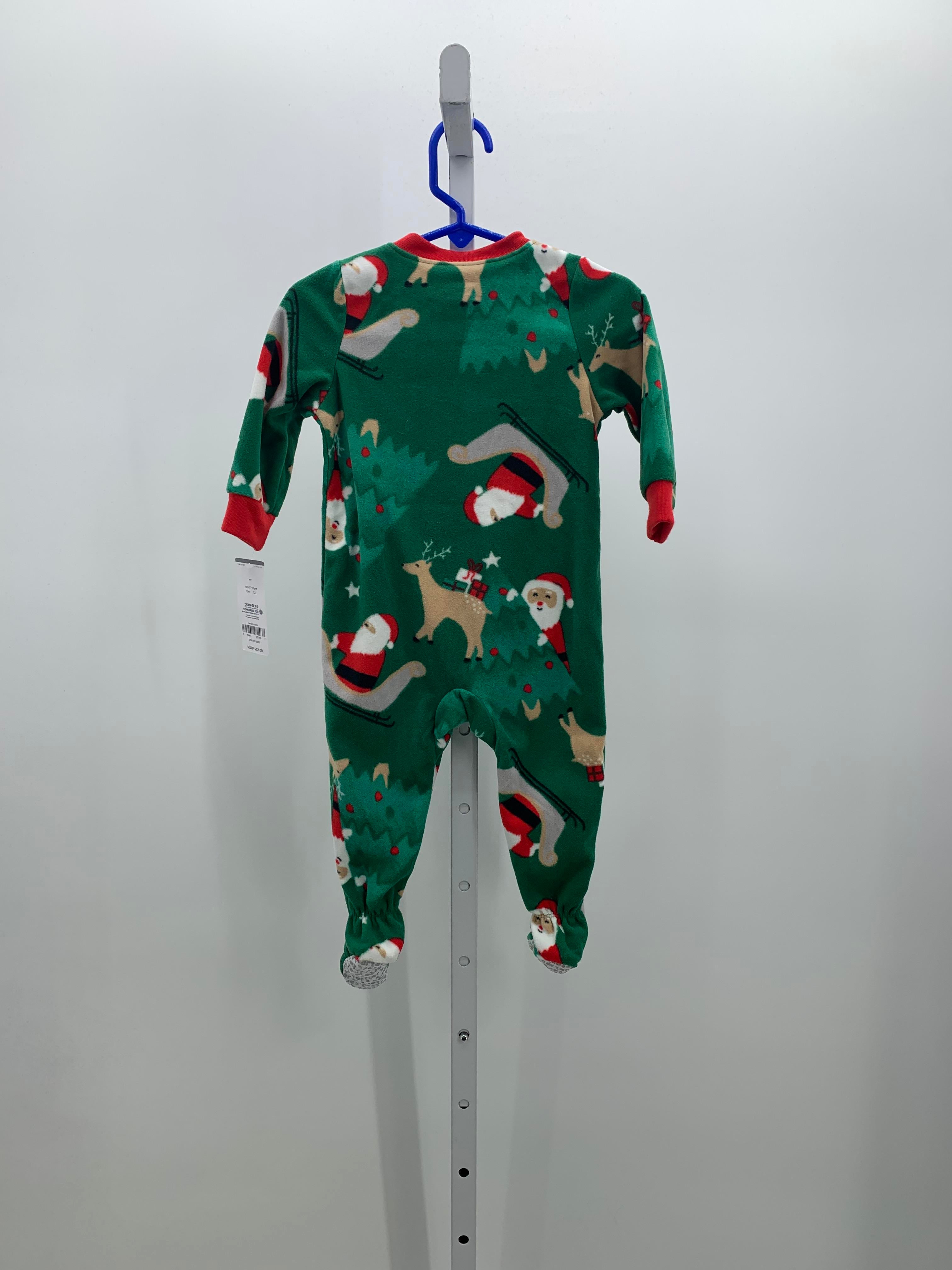 NEW FLEECE SLEEPER SANTA