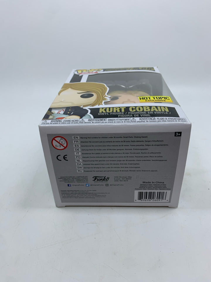 NIB KURT COBAIN #66 FUNKO POP.