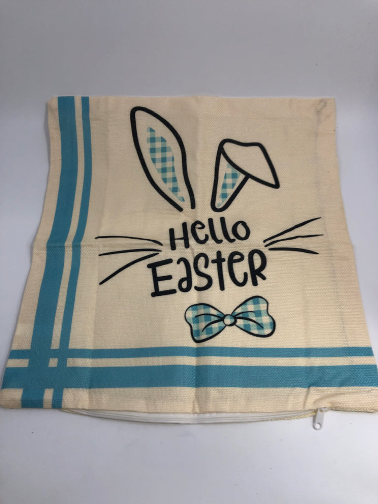 HELLO EASTER PILLOW CASE.