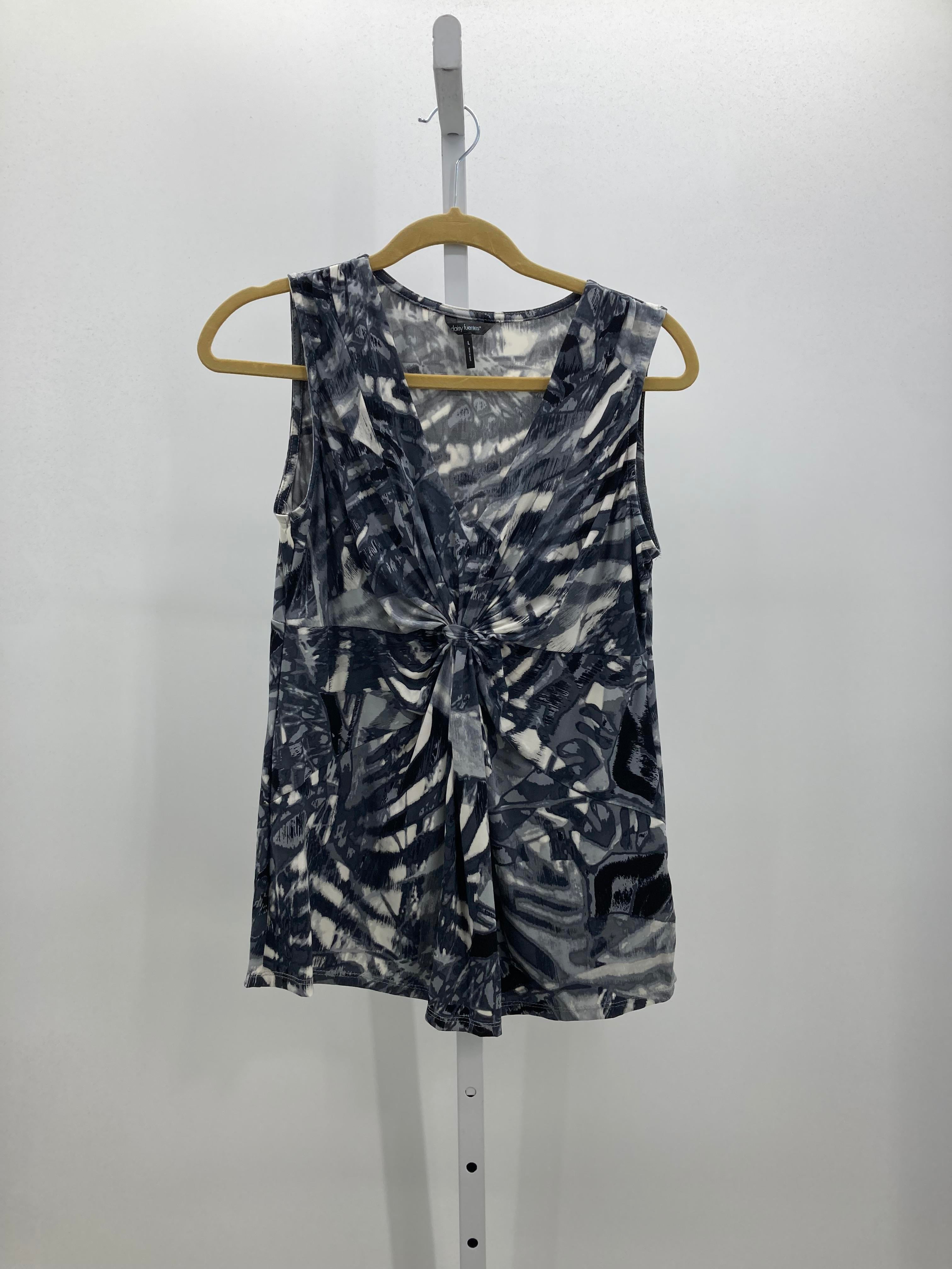 Daisy Fuentes Size Large Misses Sleeveless Shirt