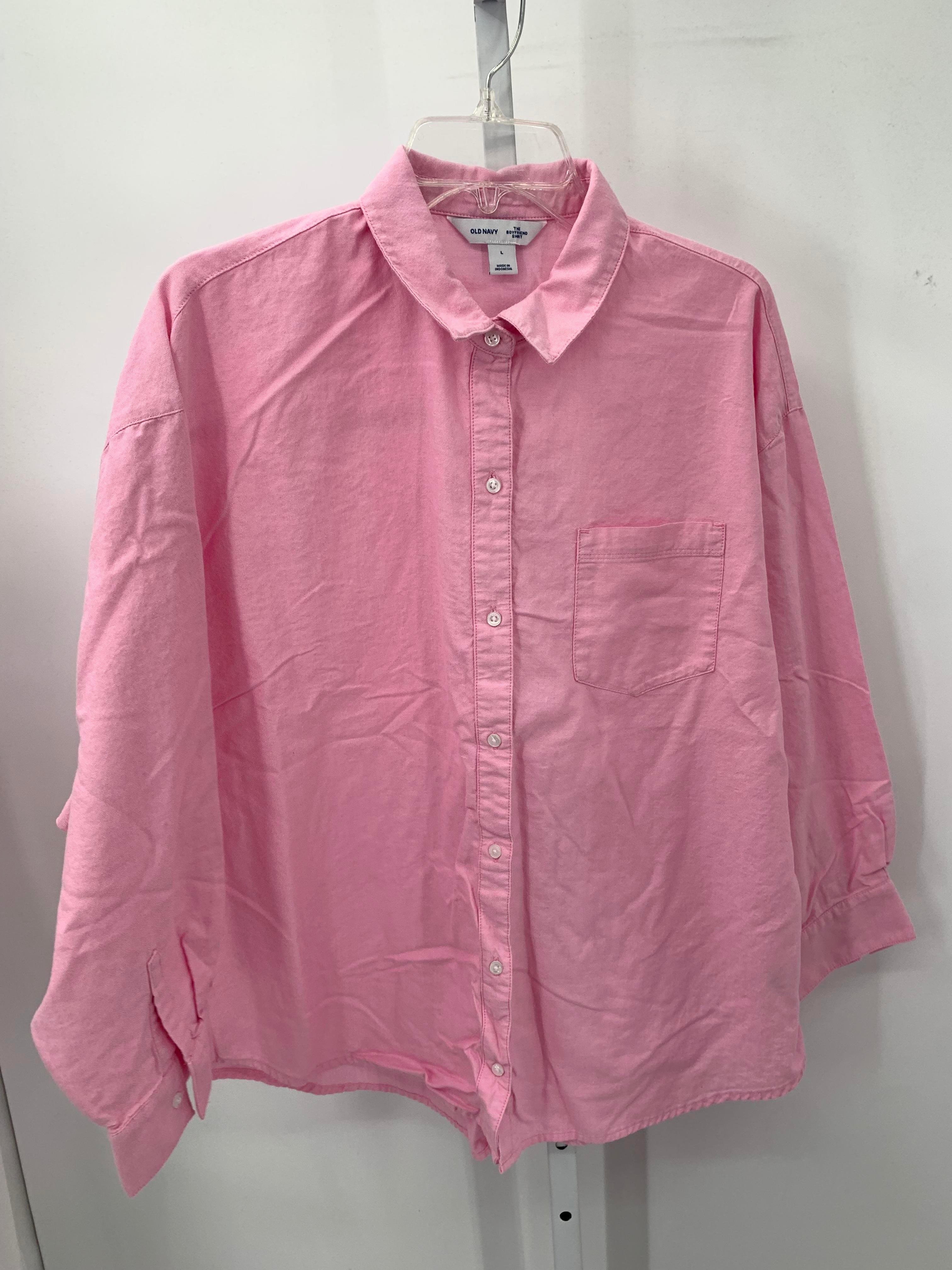 Old Navy Size Large Misses Long Sleeve Shirt