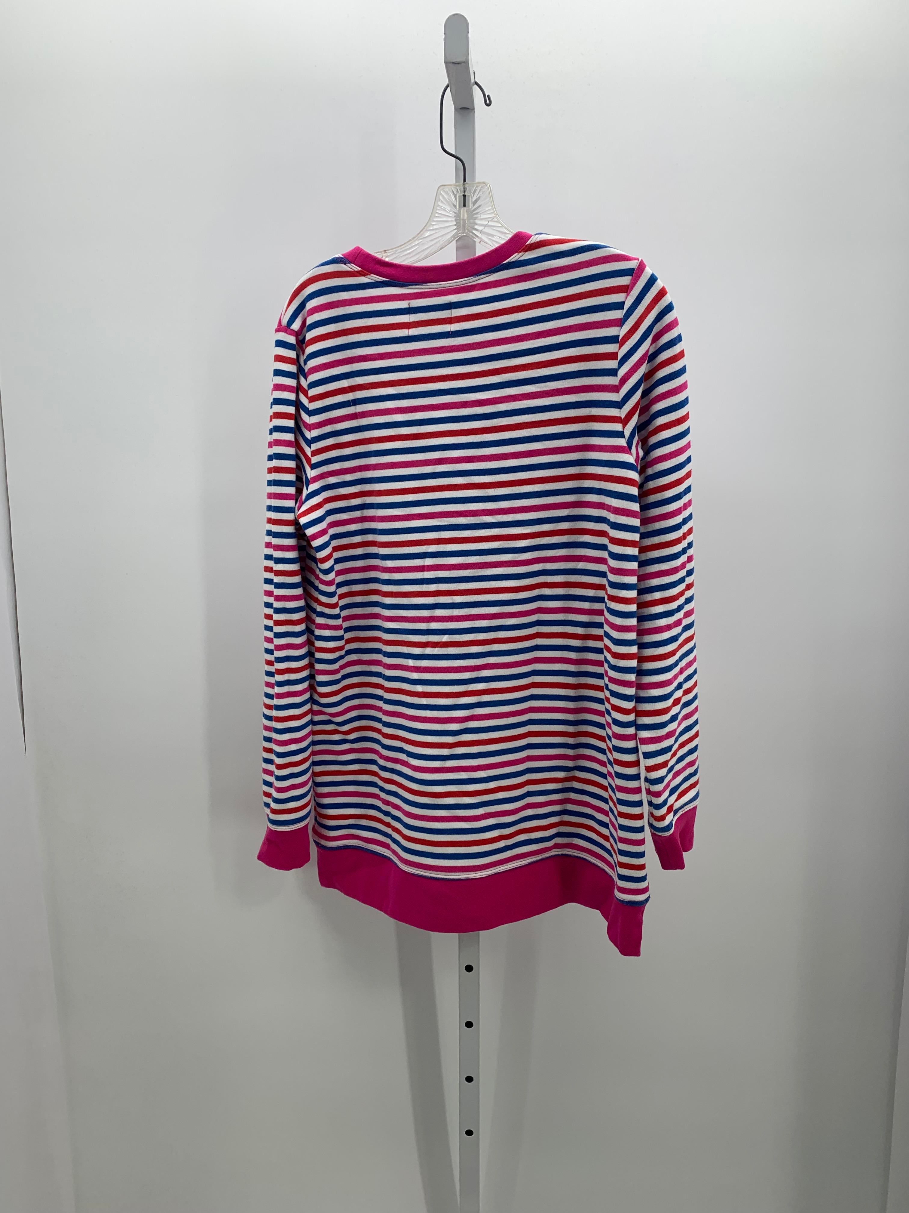 Lands End Size Medium Misses Long Sleeve Shirt