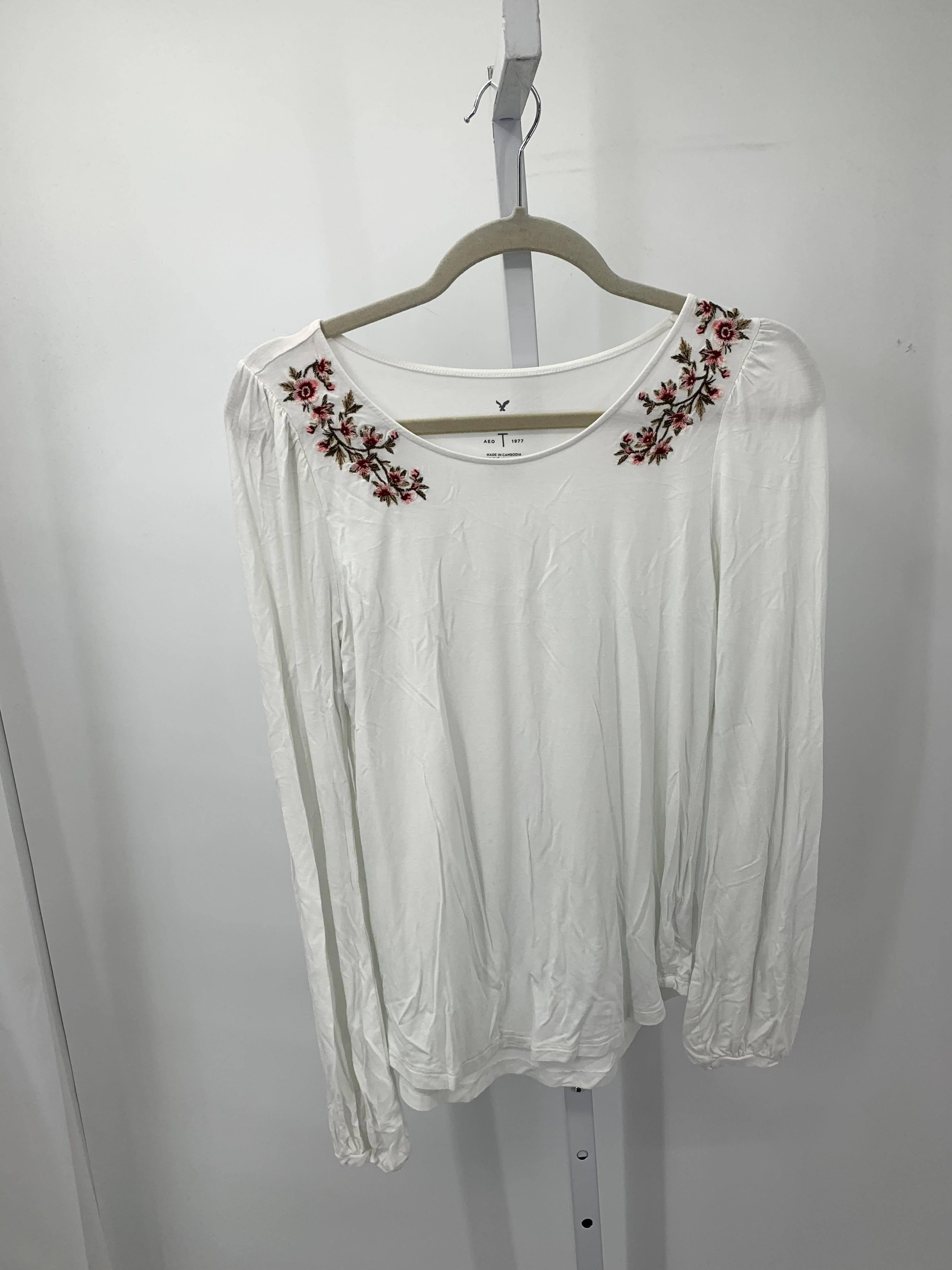 American Eagle Size Small Juniors Long Sleeve Shirt