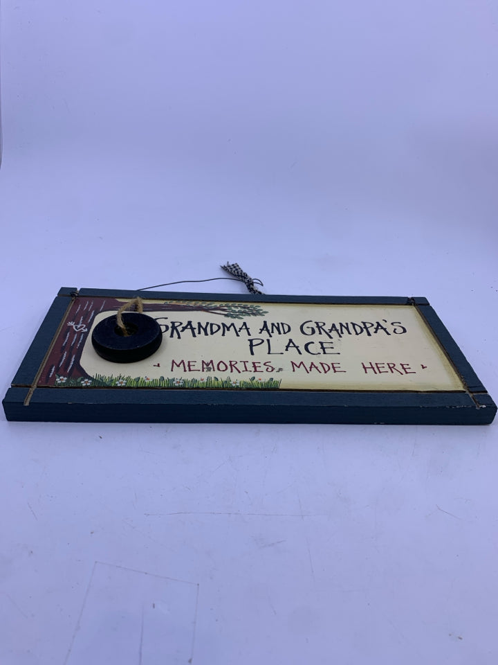 PRIMITIVE GRANDMA AND GRANDPAS PLACE.