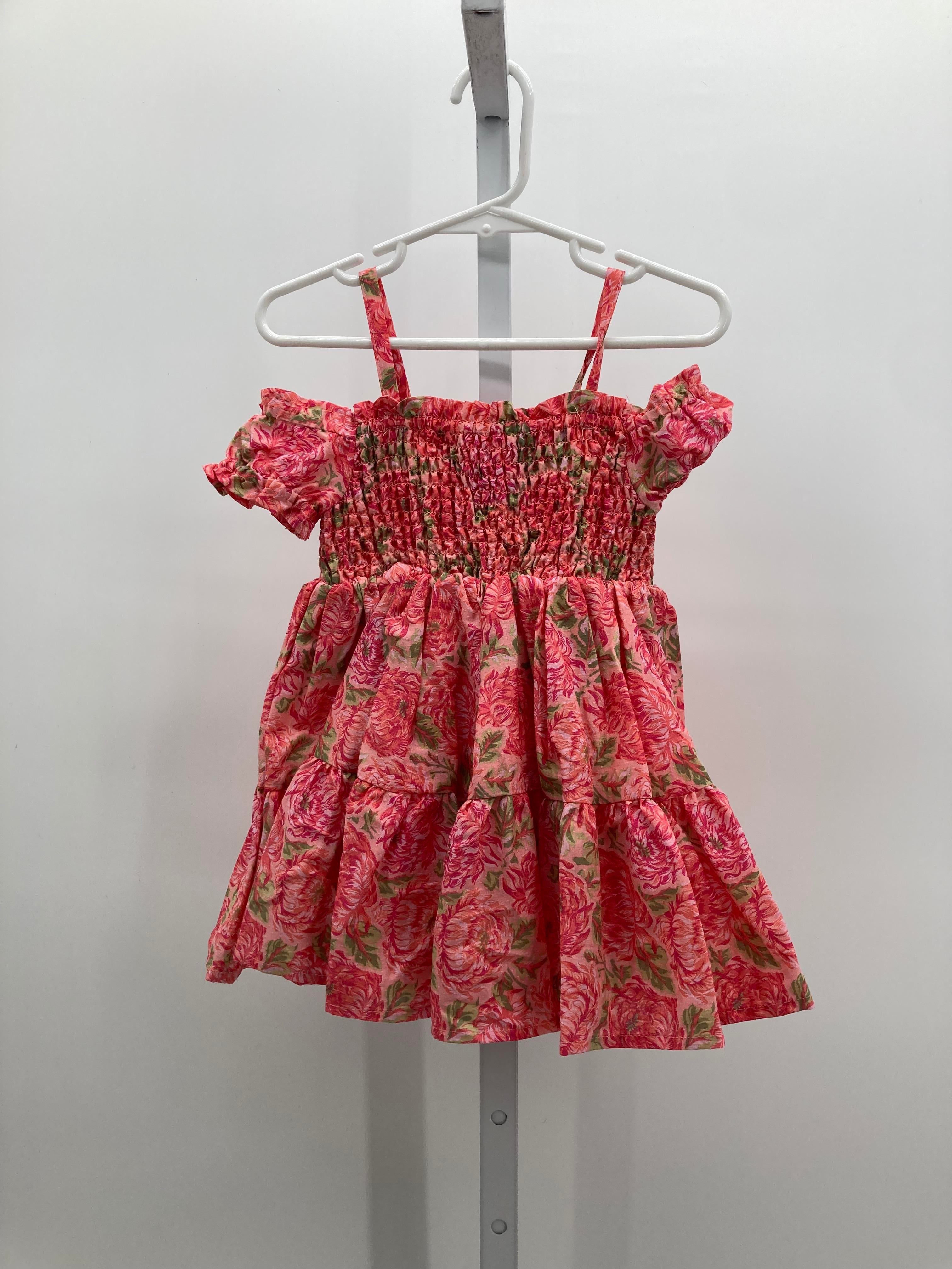 Size 2T Girls Short Sleeve Dress