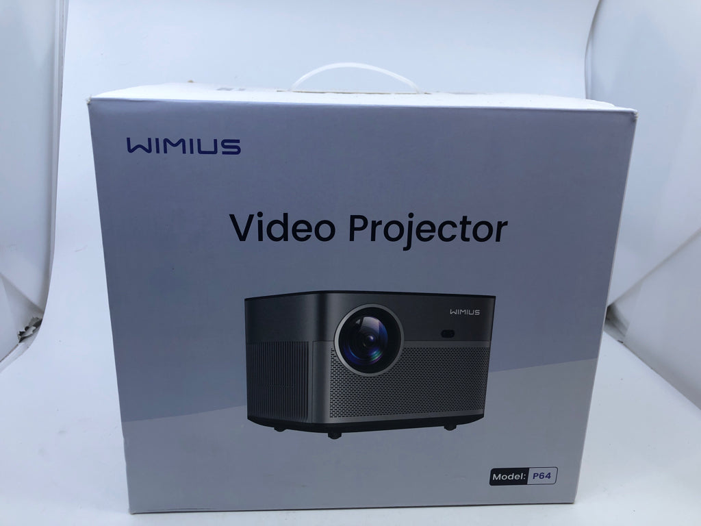 NIB VIDEO PROJECTOR WIMIUS