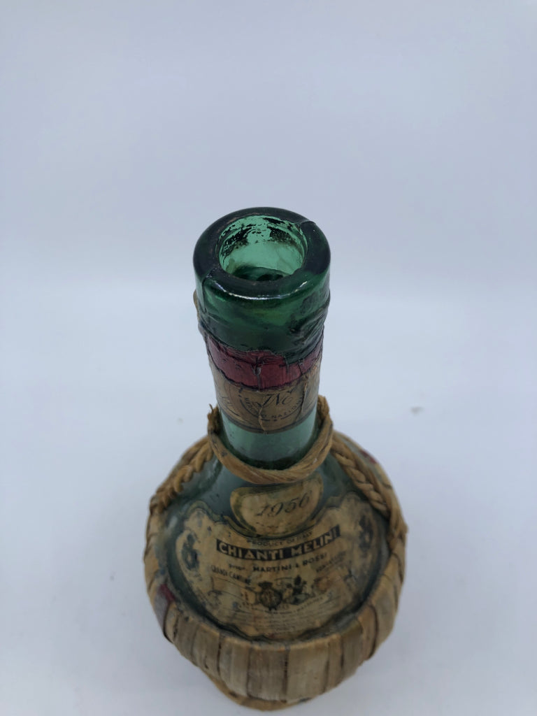 VTG TWINE WRAPPED BOTTLE.