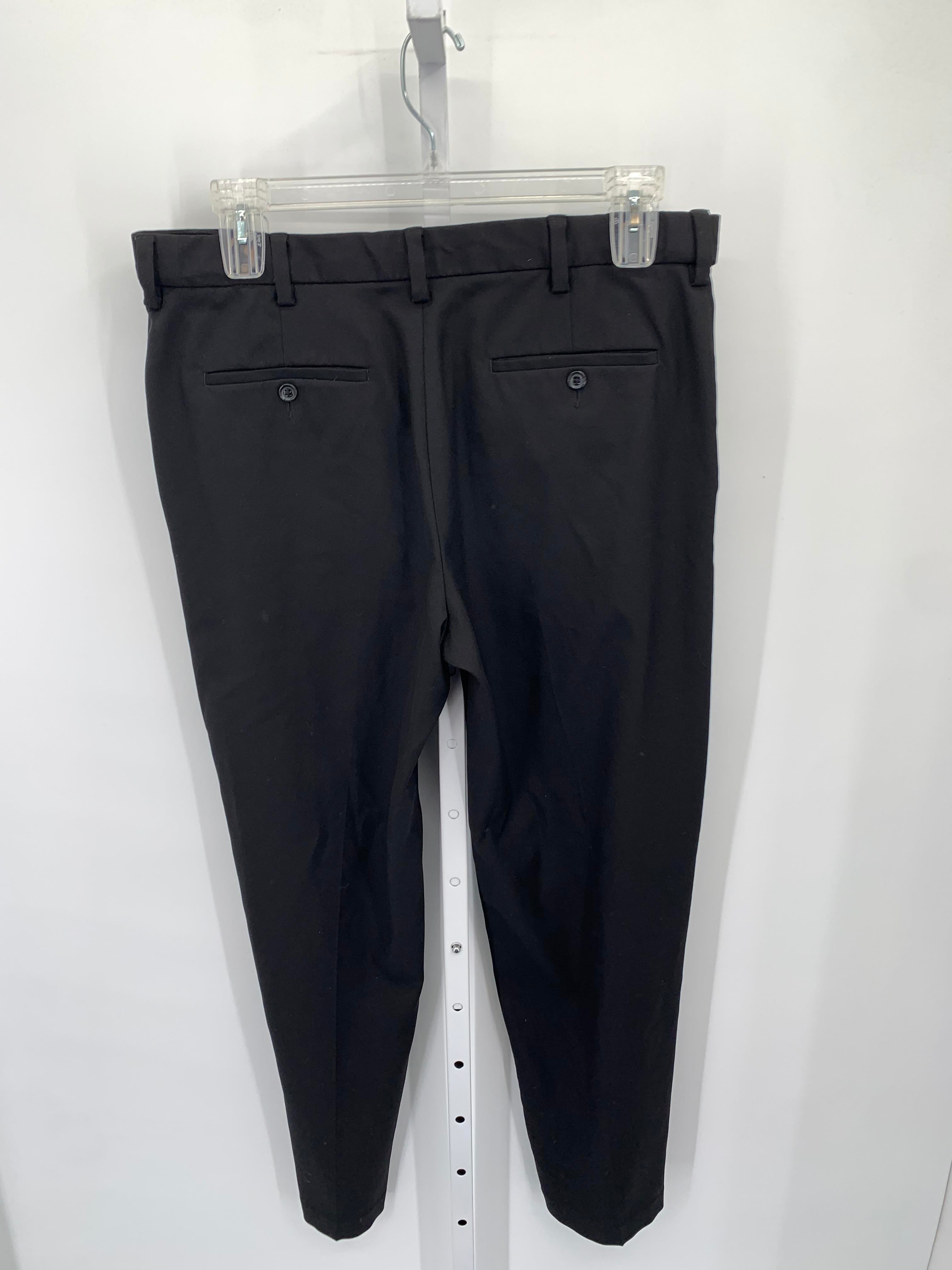 FLAT FRONT TROUSERS.