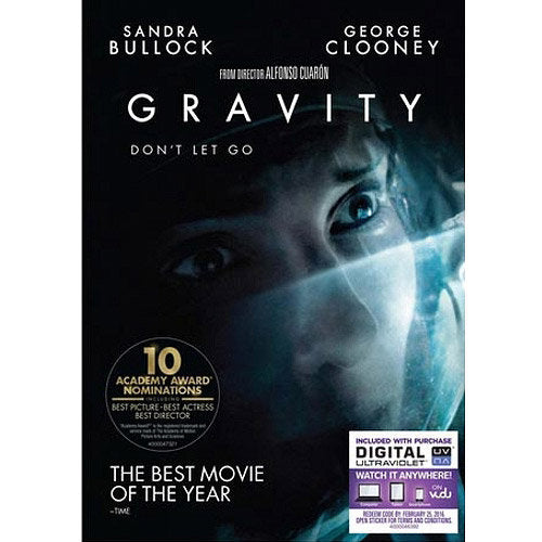 Gravity (DVD) (Walmart Exclusive) -