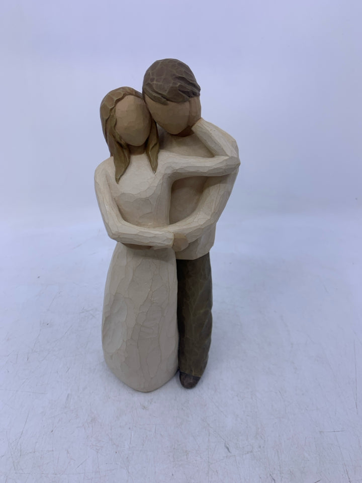MAN/WOMAN HOLDING EACHOTHER "TOGETHER".