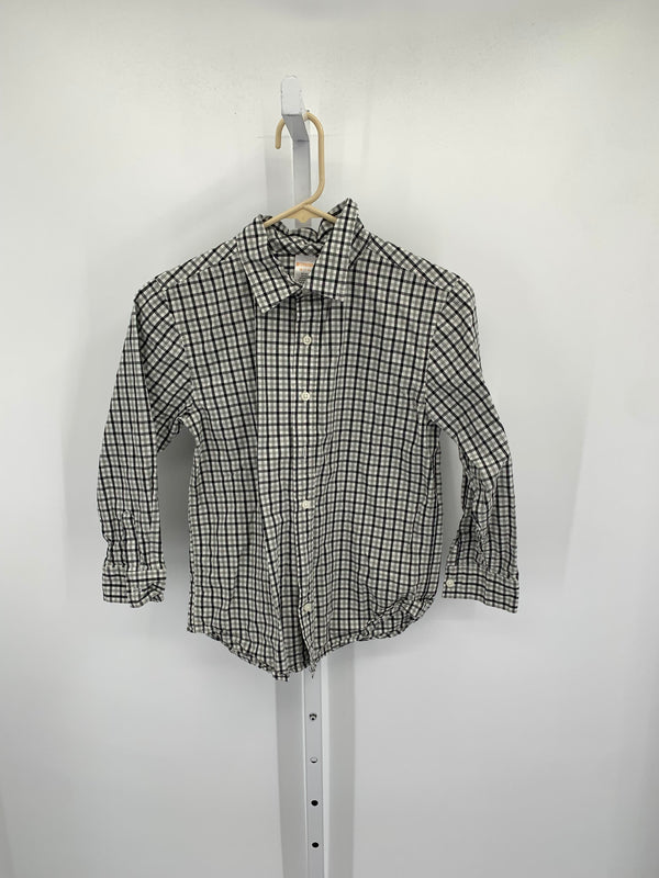 GREY PLAID BUTTON DOWN