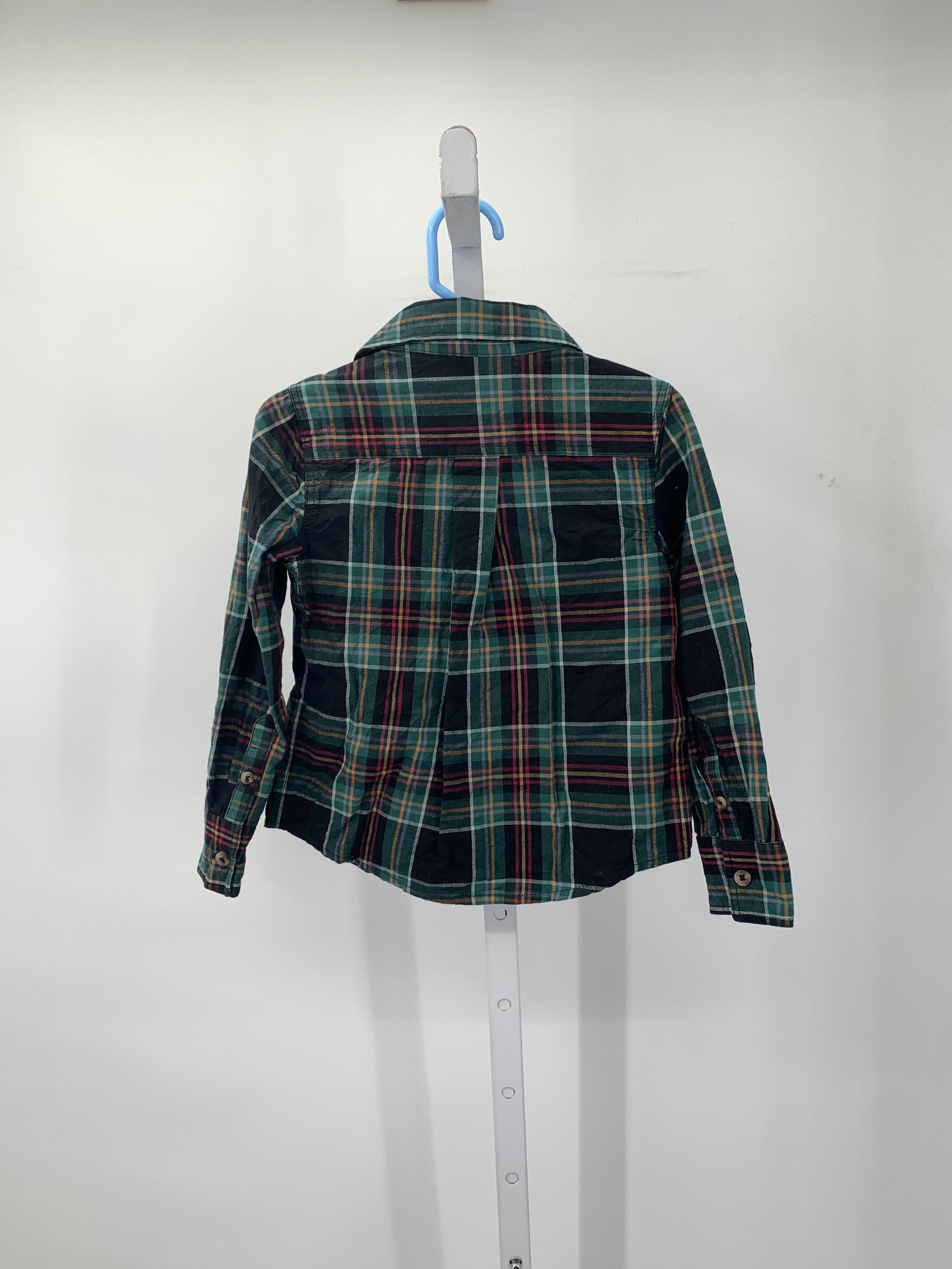 PLAID BTN DOWN SHIRT