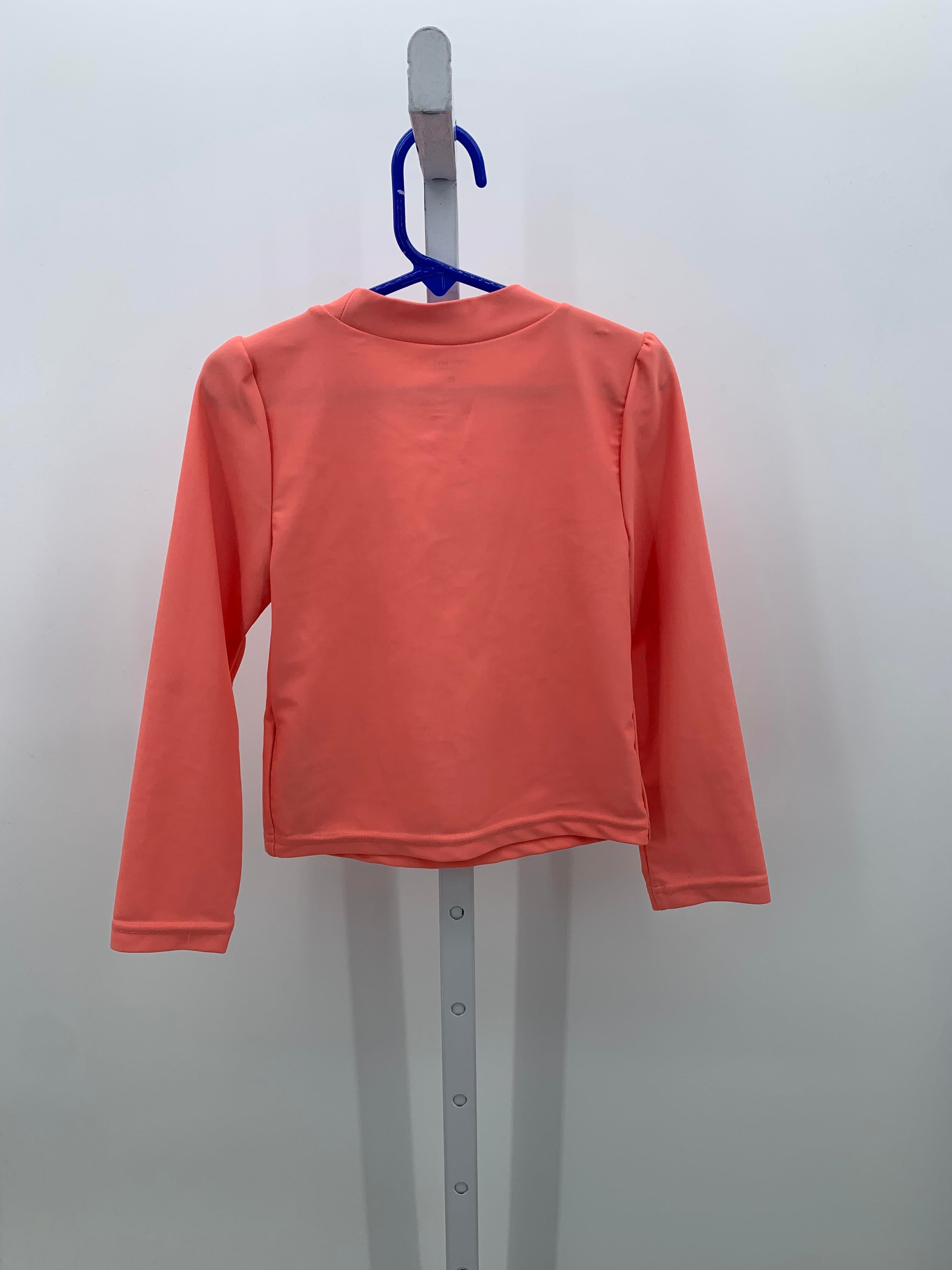 Simple Joys Size 5T Girls Swim Shirt