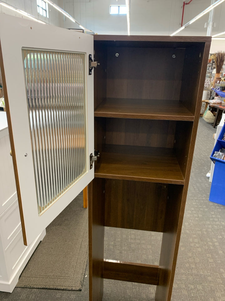 WATER COOLER STORAGE UNIT.