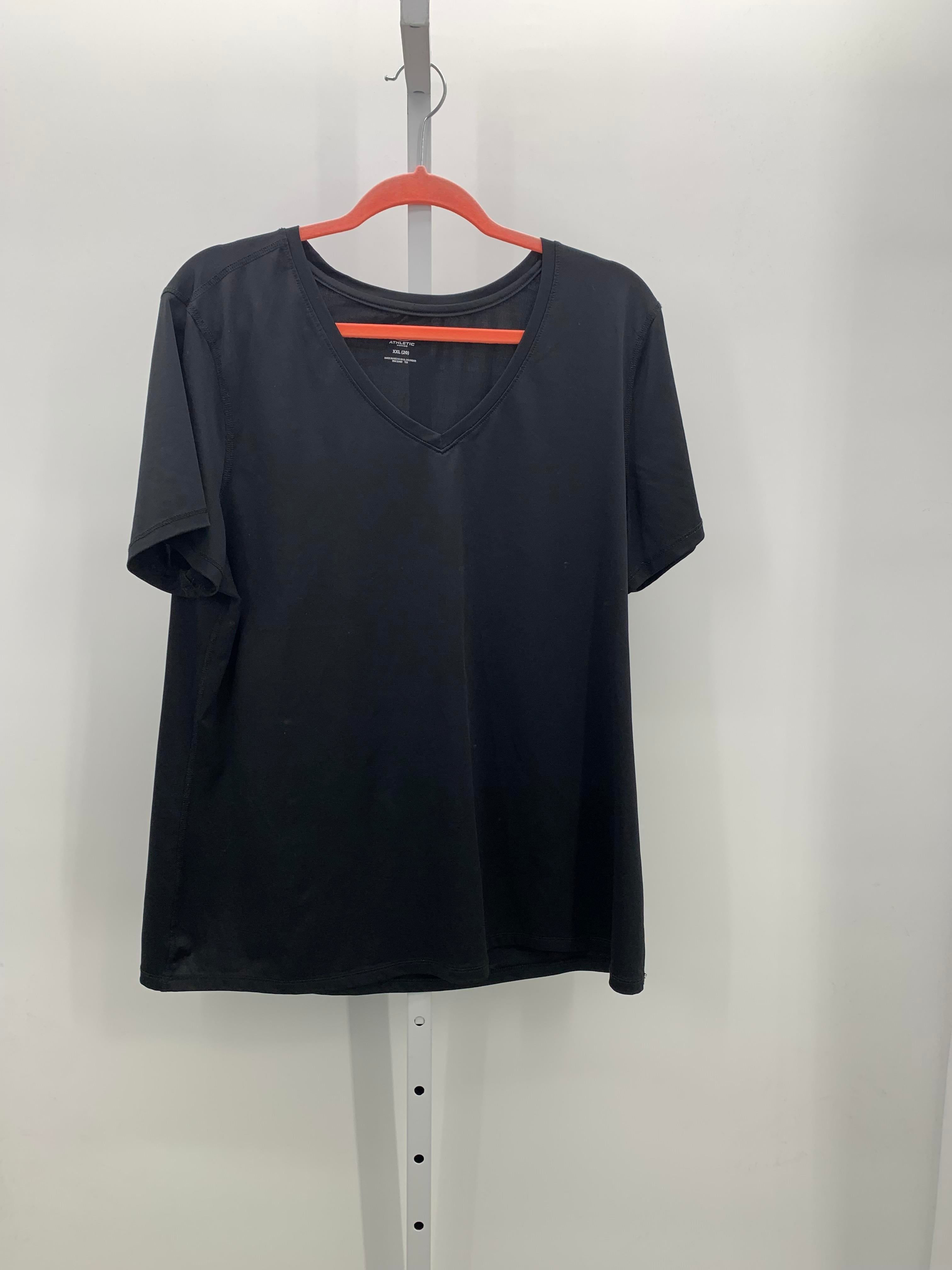 Athletic Works Size XXL Misses Short Sleeve Shirt