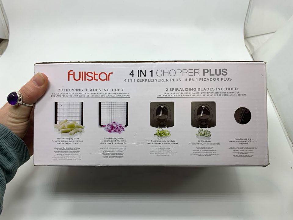 NIB 4-IN-1 CHOPPER PLUS.