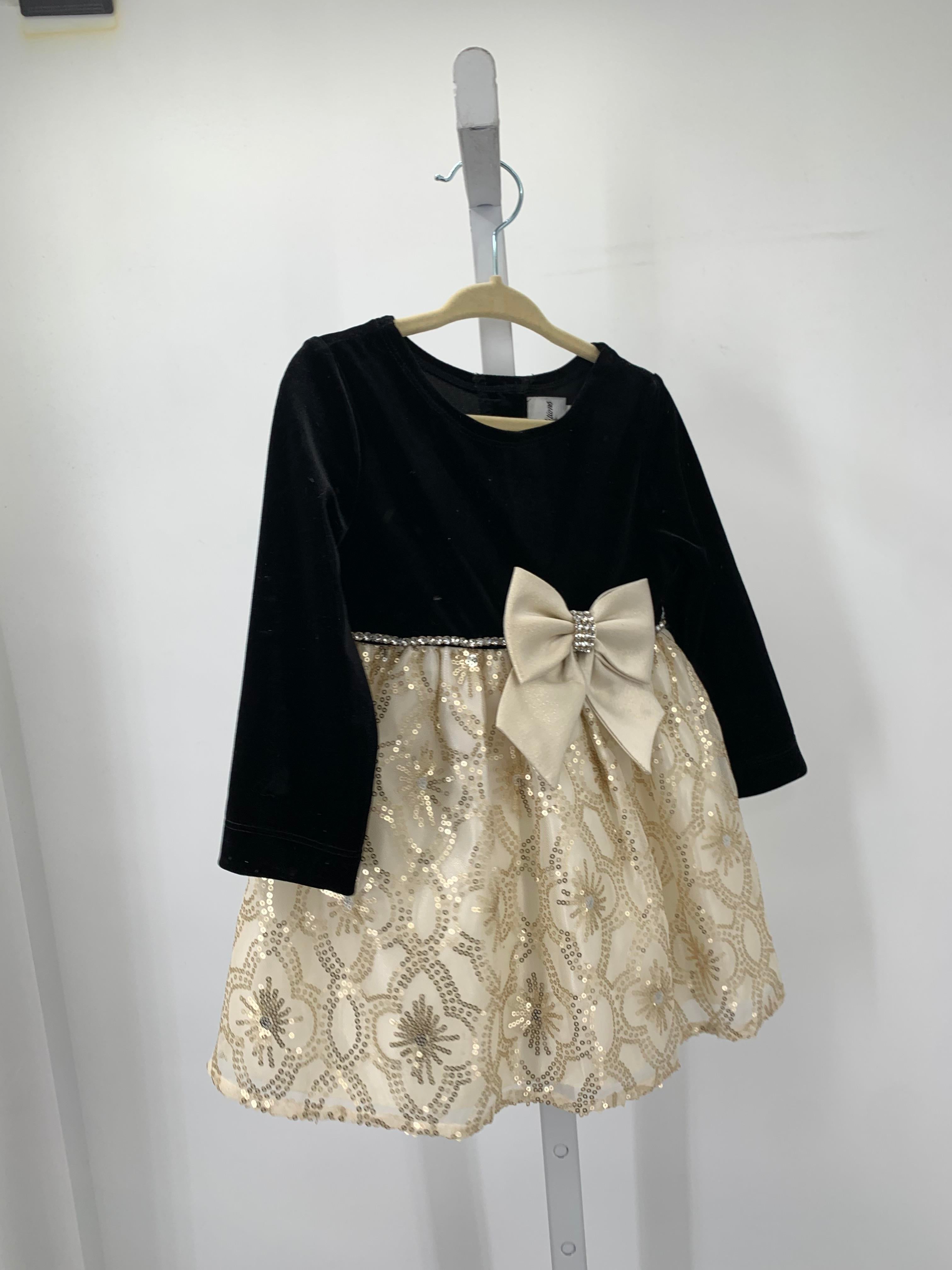 Rare Editions Size 18 Months Girls Long Sleeve Dress