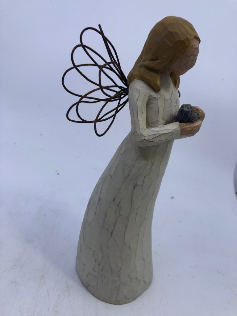 WILLOW TREE ANGEL OF PEACE- WOMAN WITH BIRD.