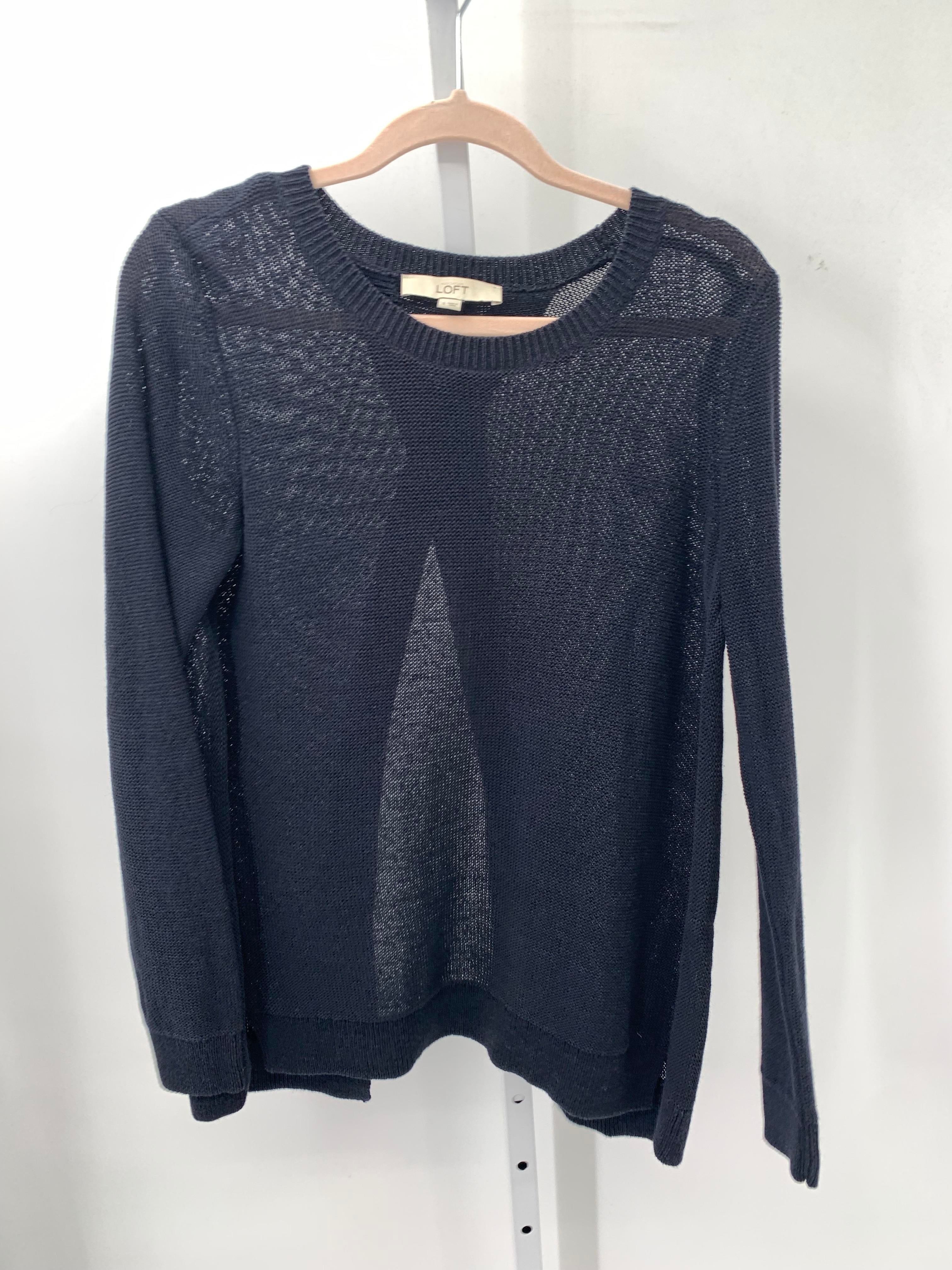 Loft Size Small Misses Long Slv Sweater