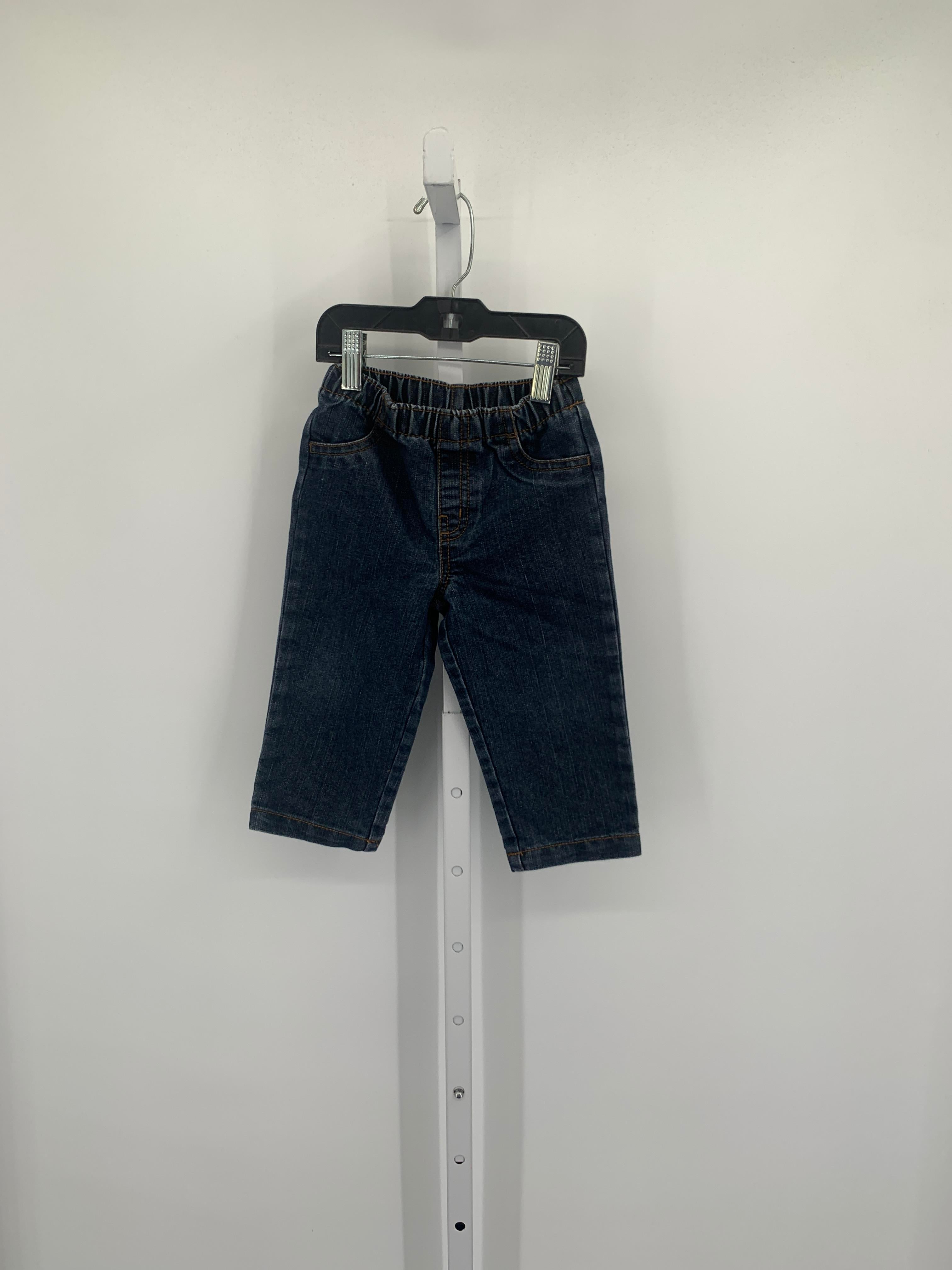 ELASTIC WAIST DENIM