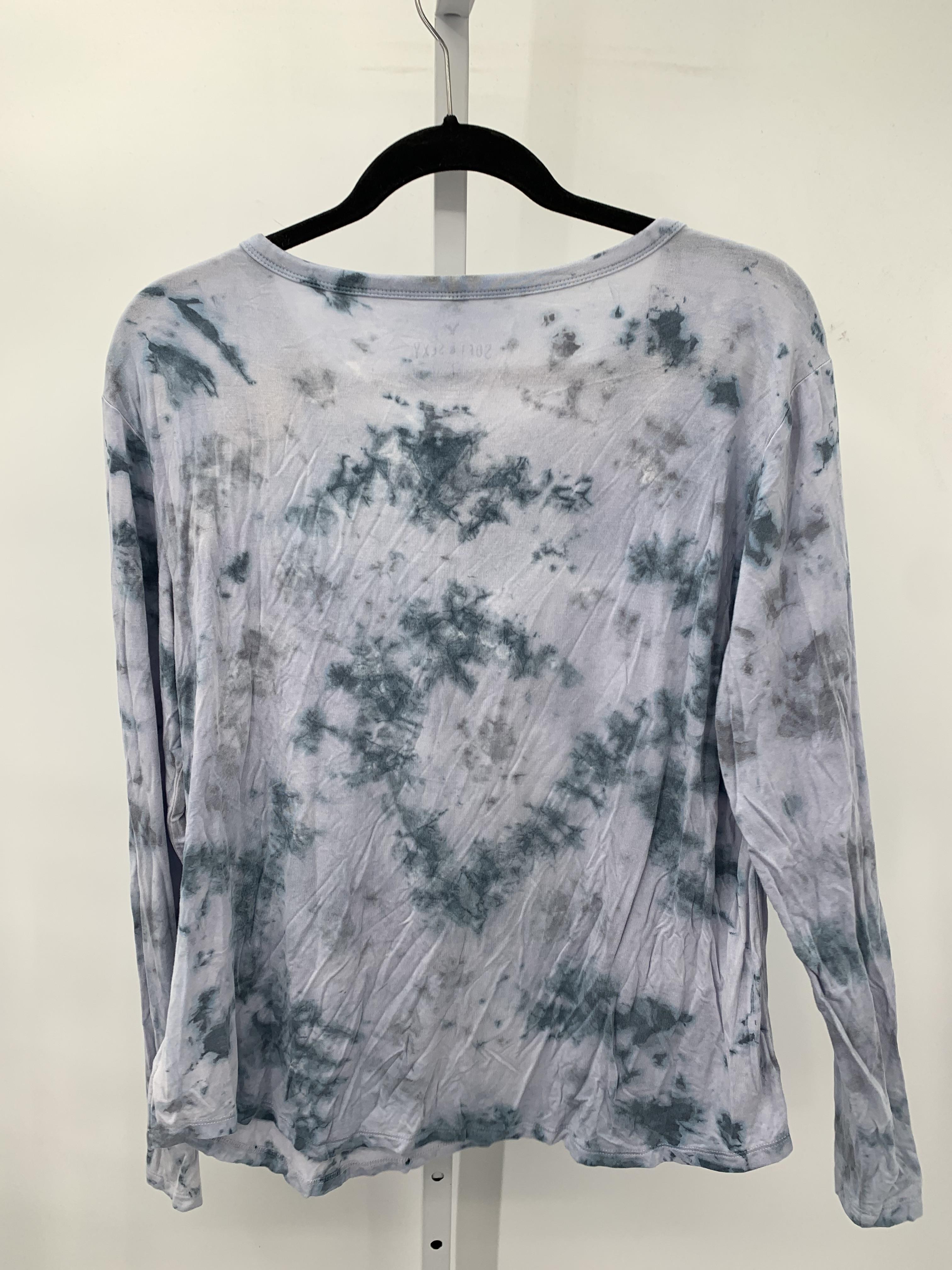 American Eagle Size Large Juniors Long Sleeve Shirt