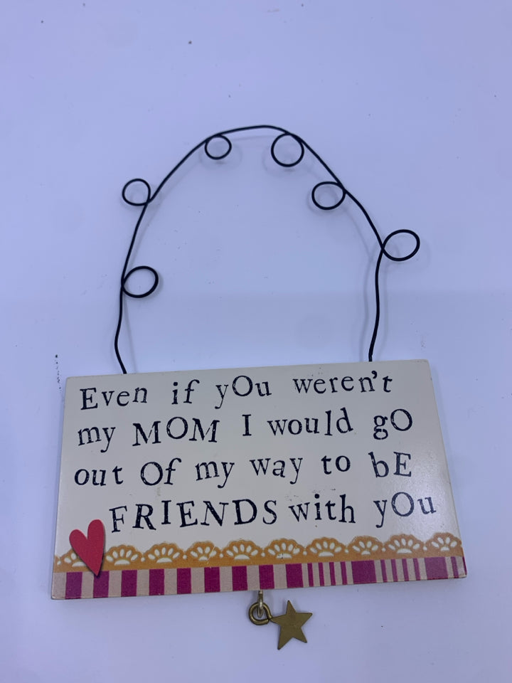 EVEN IF- SMALL WALL HANGING.