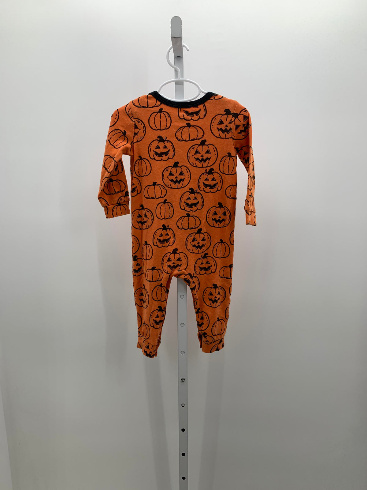 LONG SLV ROMPER JACK O'LANTERNS